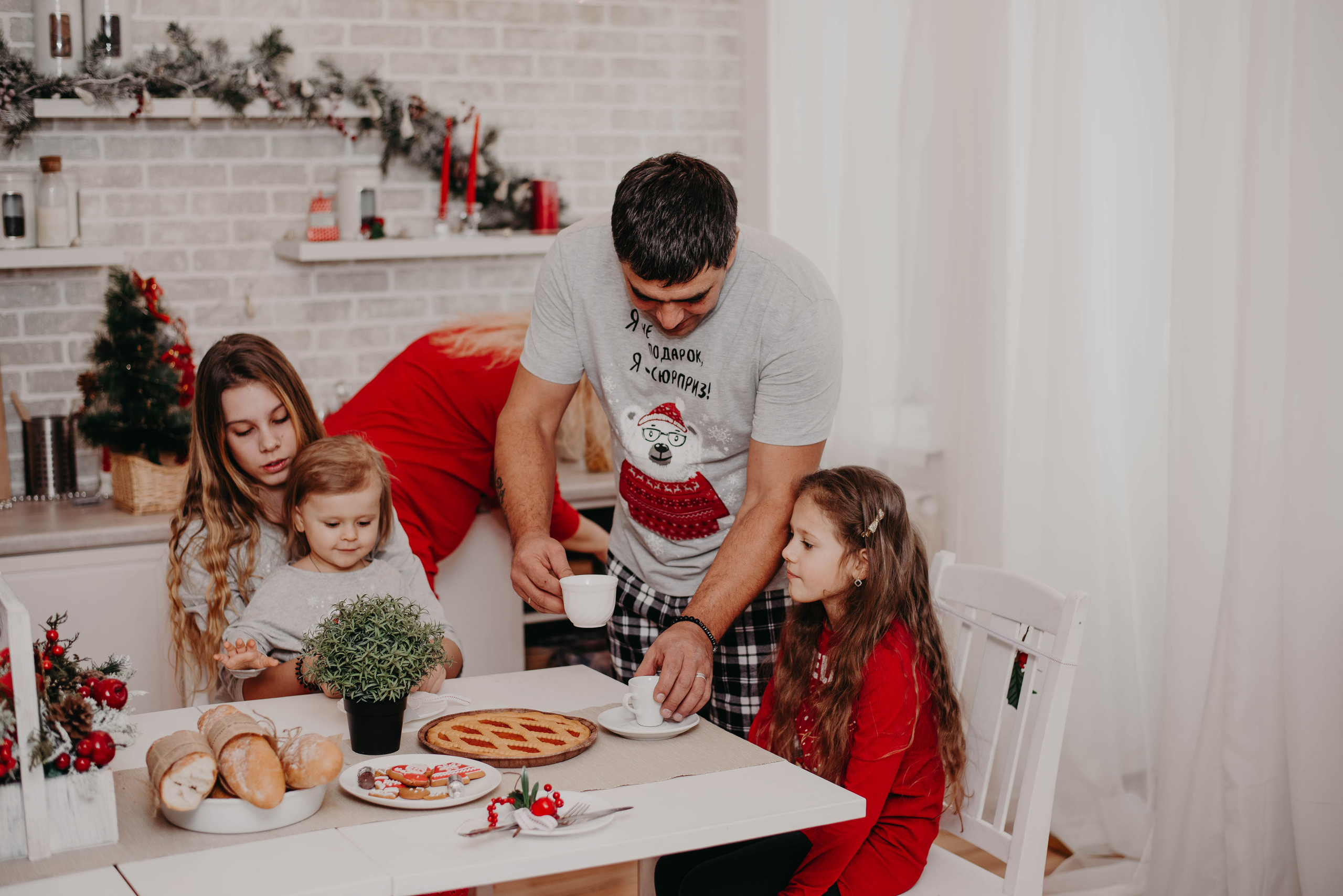 Рождественское утро с Кристиной и Игорем. Свадебный и семейный фотограф Максим Сорокин