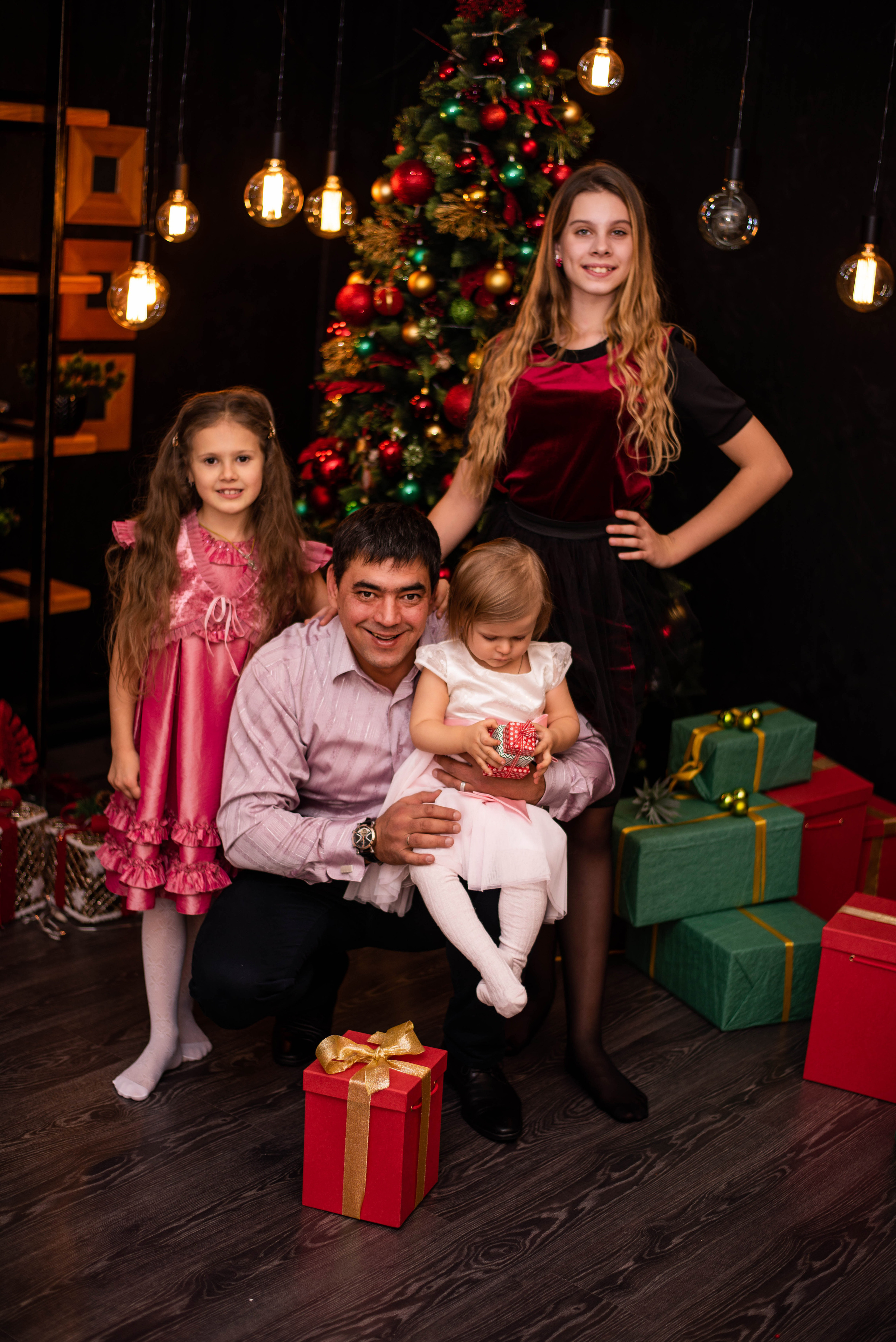 Рождественское утро с Кристиной и Игорем. Свадебный и семейный фотограф Максим Сорокин