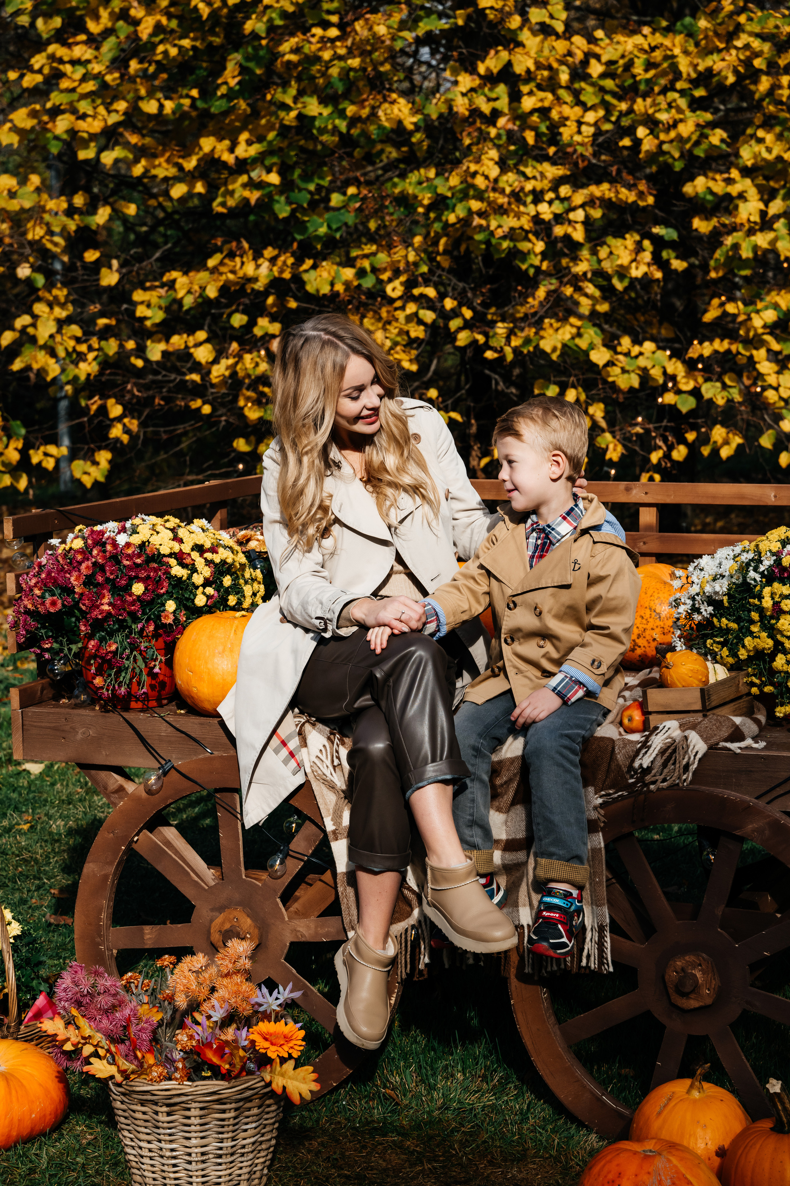 Осенний фото проект. Свадебный и семейный фотограф Максим Сорокин