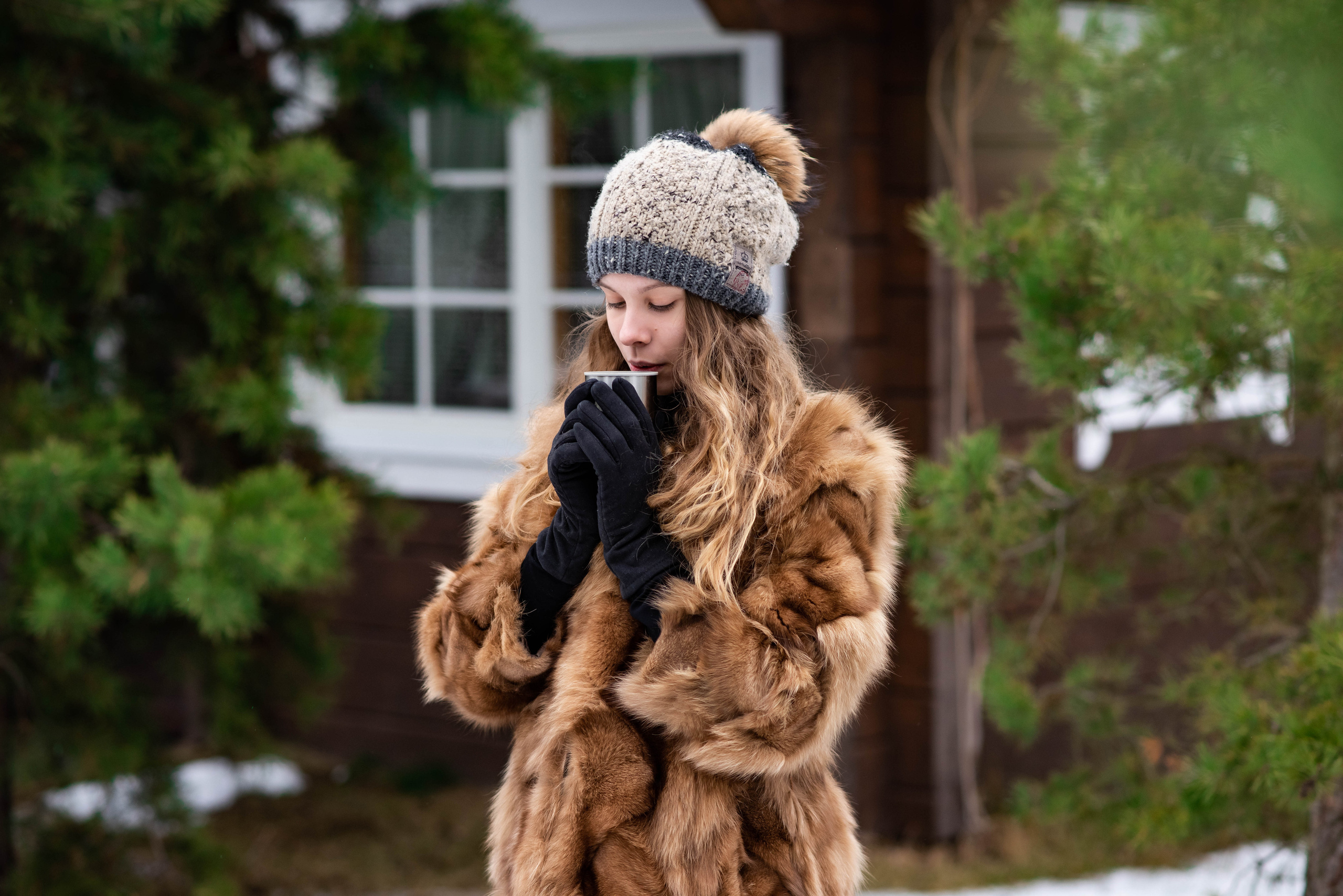 Зимняя прогулка. Свадебный и семейный фотограф Максим Сорокин