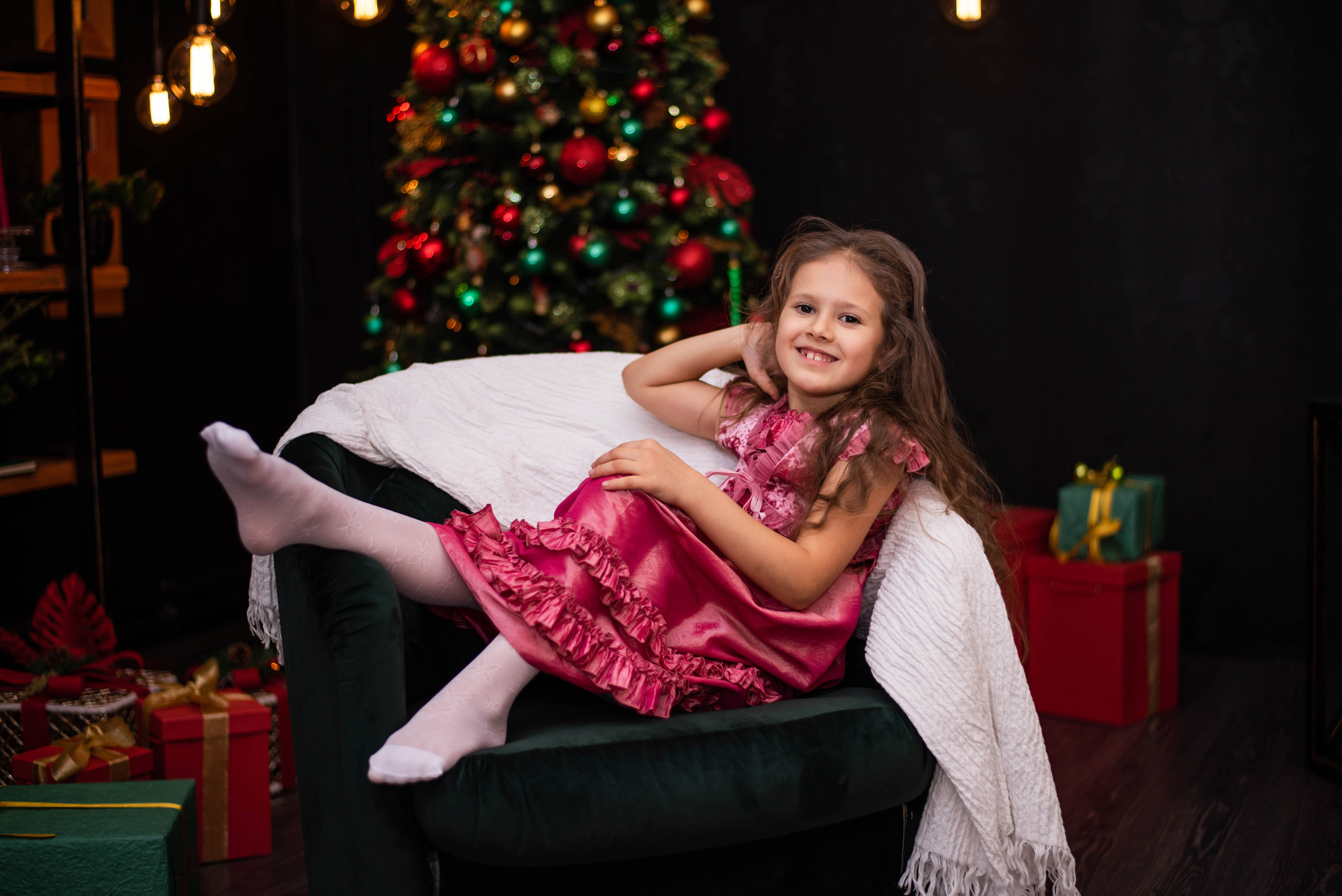 Рождественское утро с Кристиной и Игорем. Свадебный и семейный фотограф Максим Сорокин