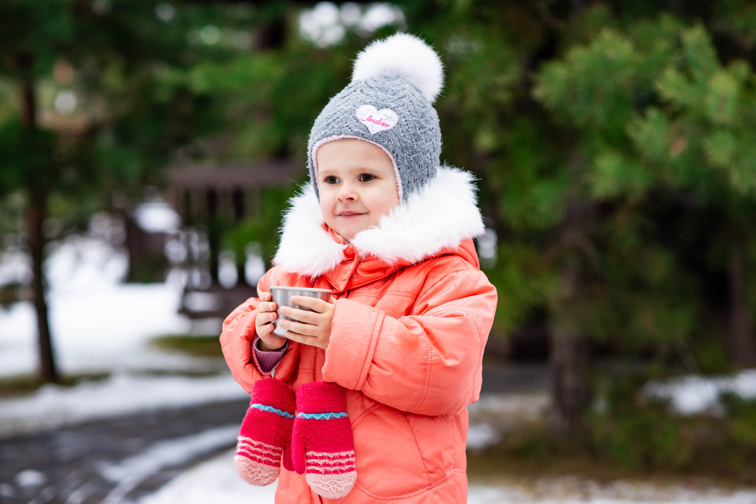 Зимняя прогулка. Свадебный и семейный фотограф Максим Сорокин