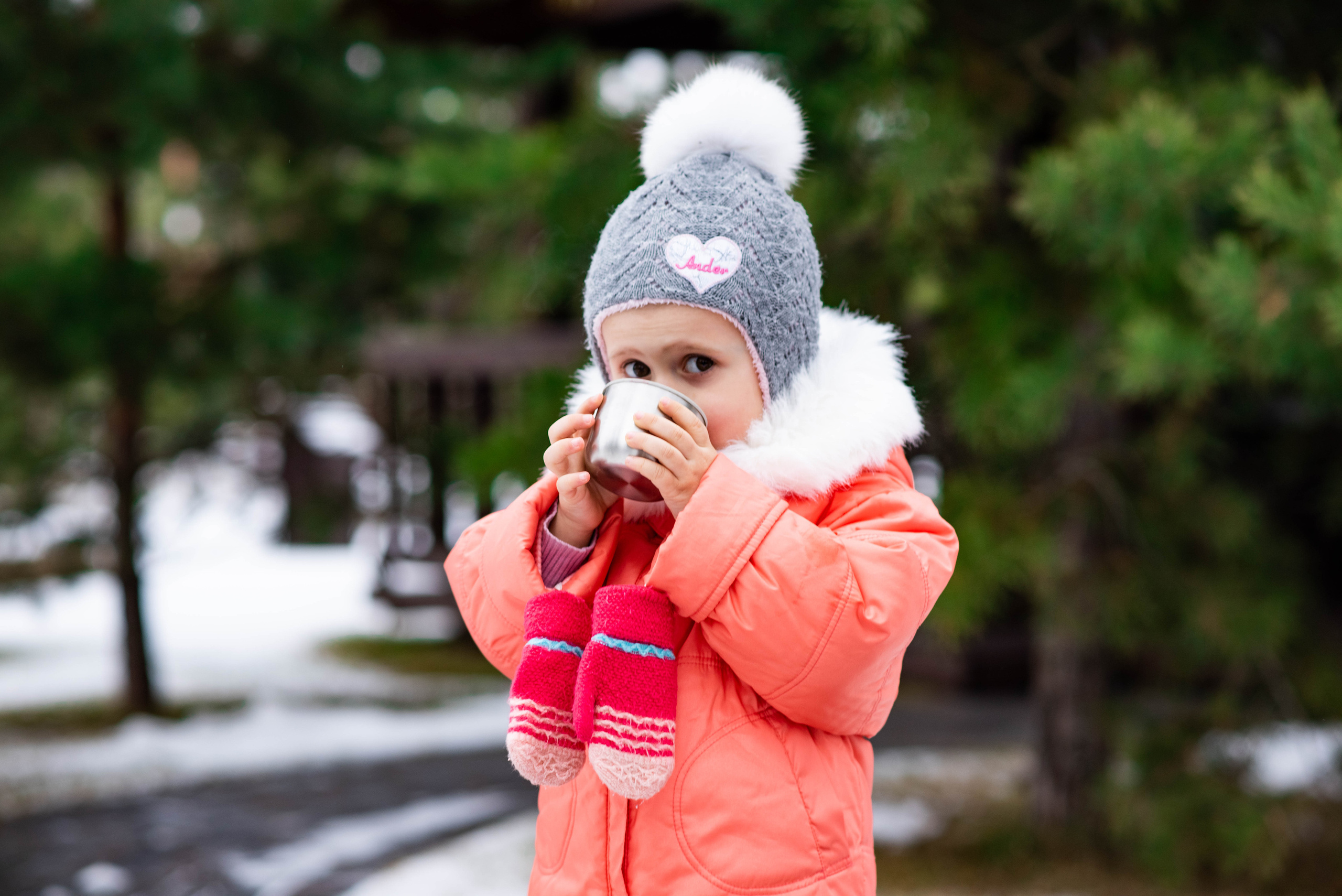 Зимняя прогулка. Свадебный и семейный фотограф Максим Сорокин