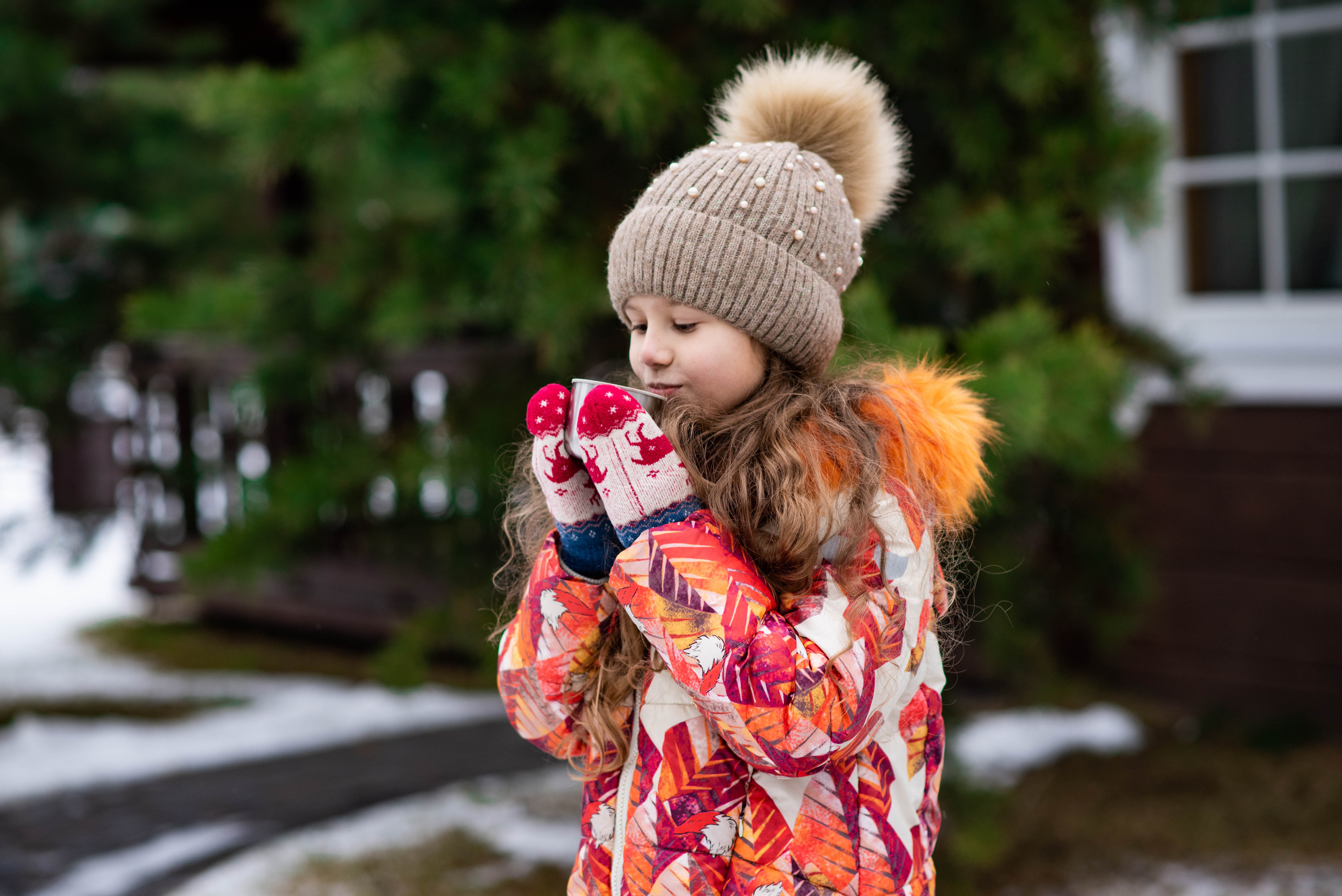 Зимняя прогулка. Свадебный и семейный фотограф Максим Сорокин