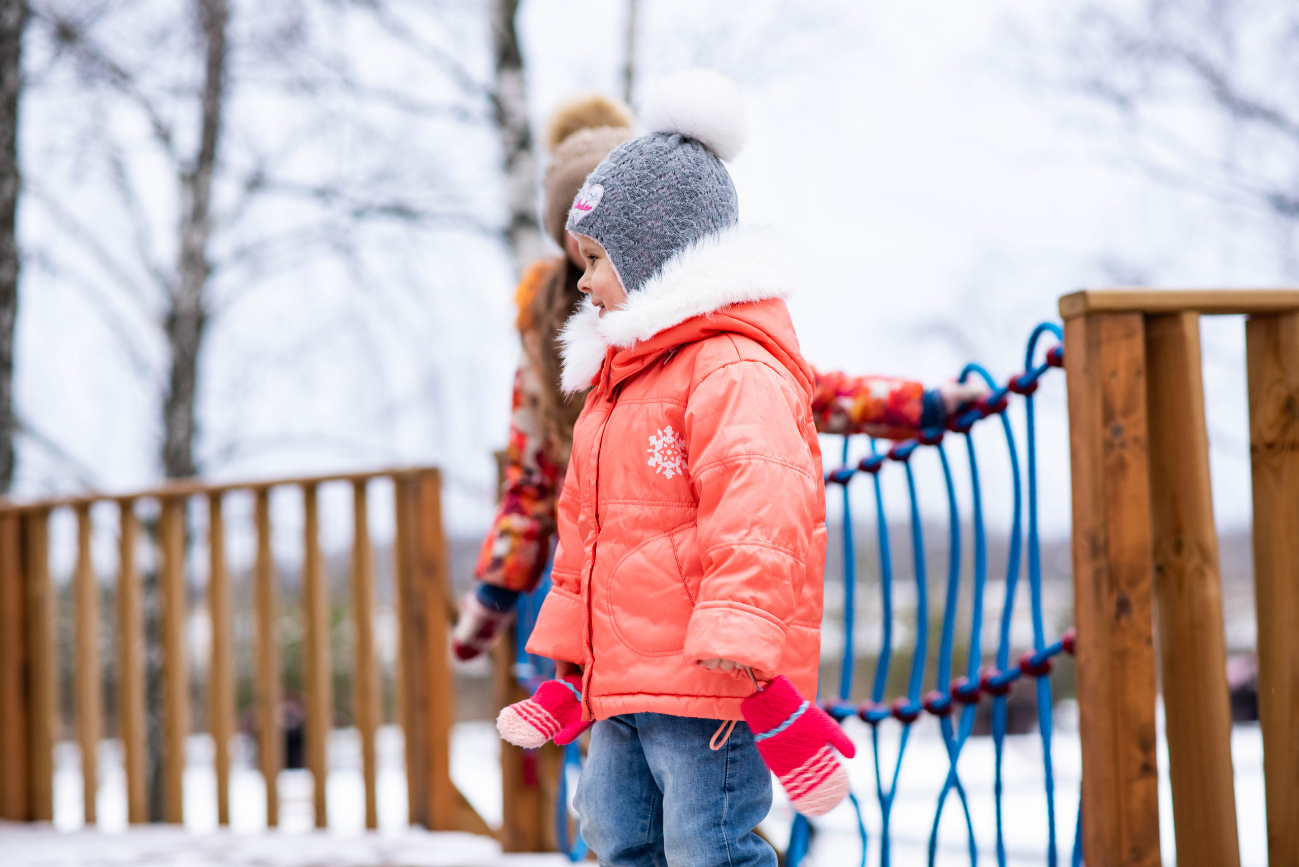 Зимняя прогулка. Свадебный и семейный фотограф Максим Сорокин