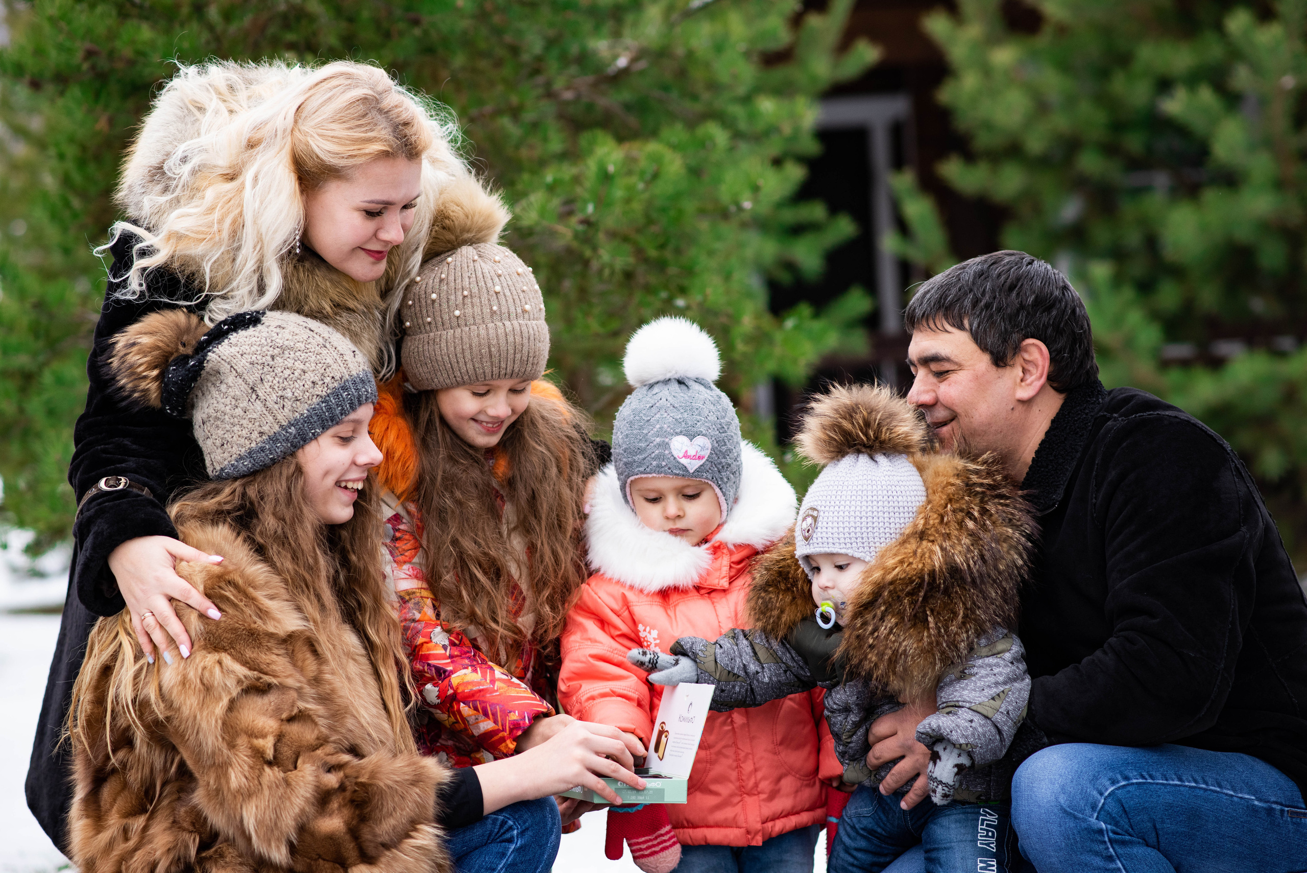 Зимняя прогулка. Свадебный и семейный фотограф Максим Сорокин