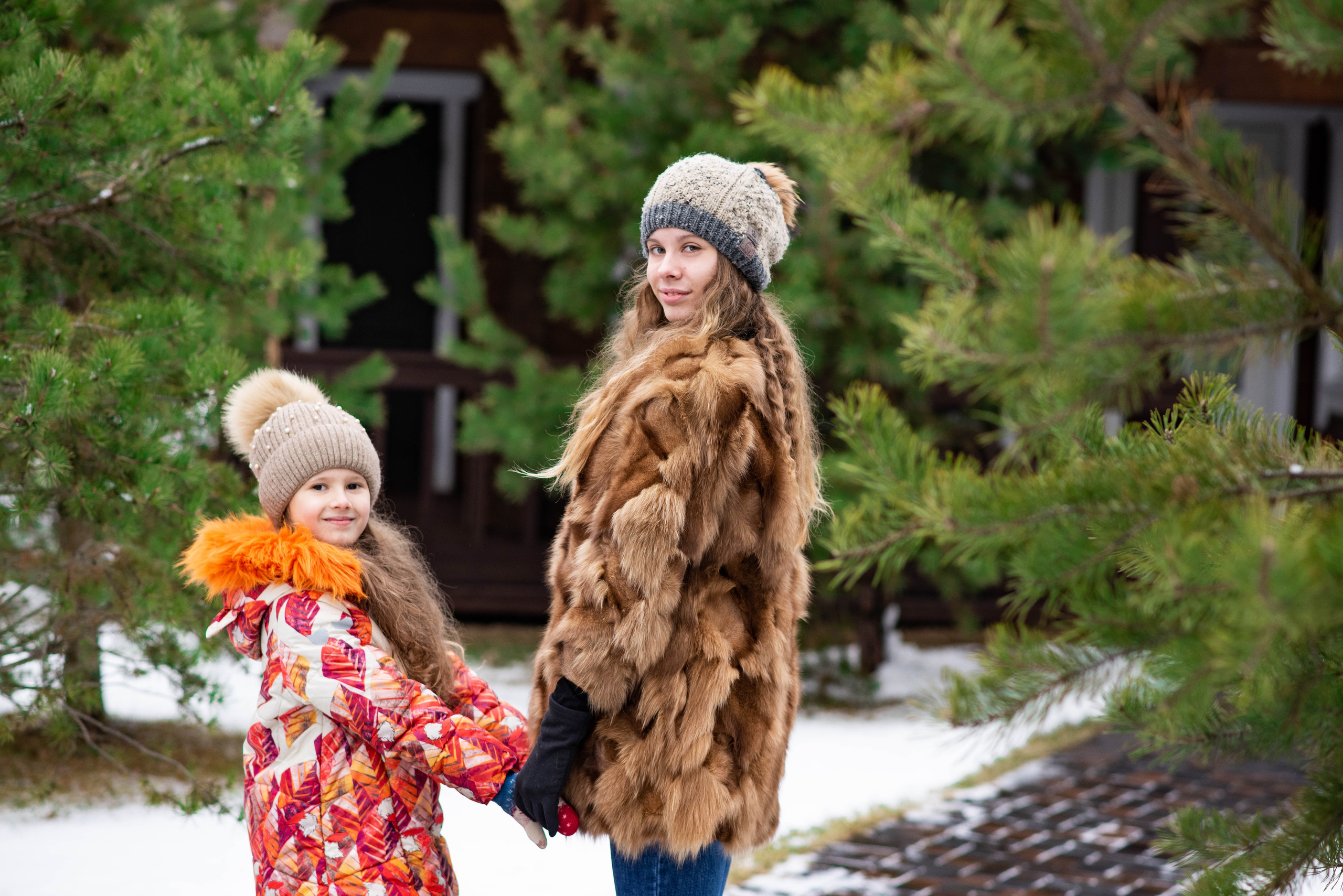 Зимняя прогулка. Свадебный и семейный фотограф Максим Сорокин