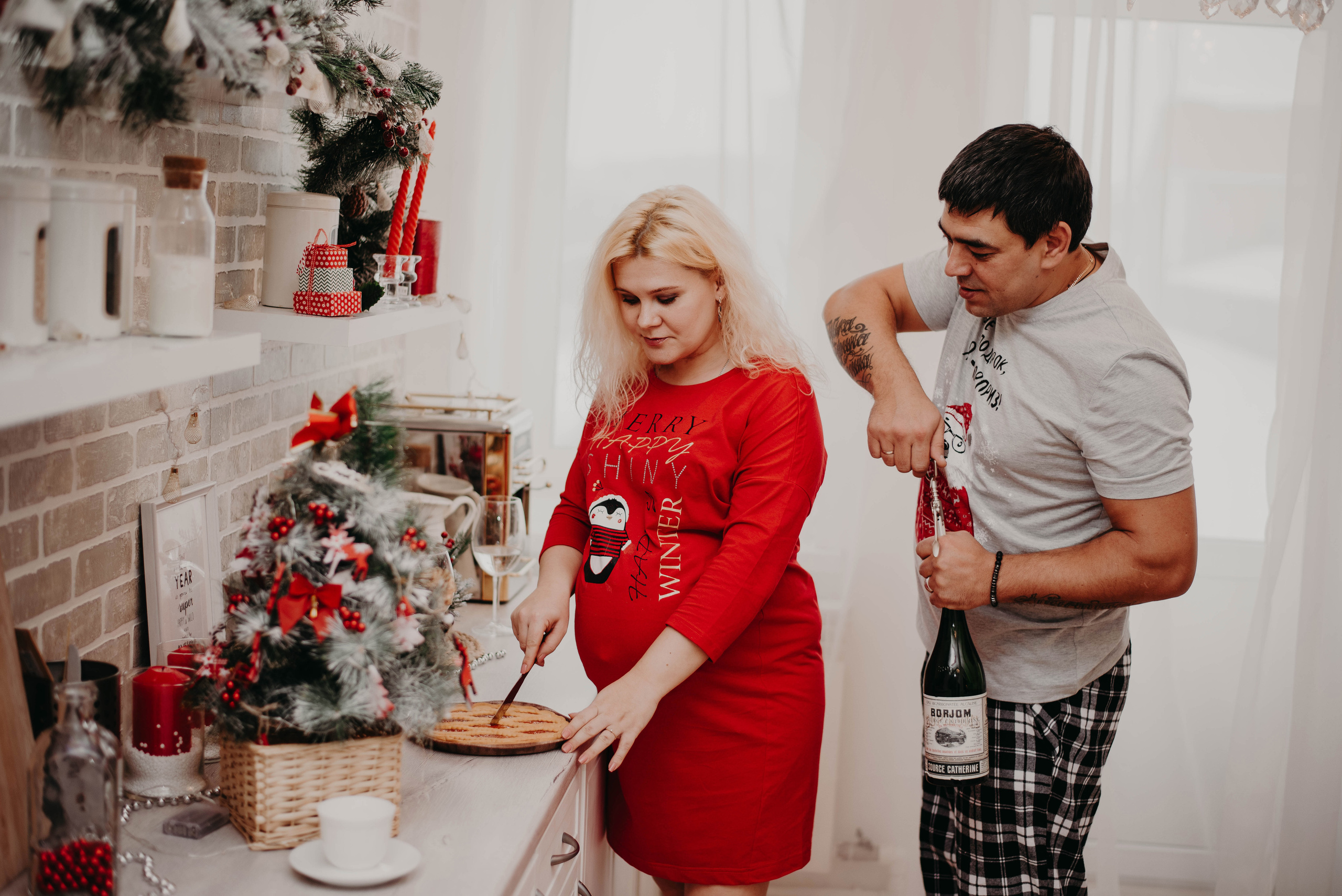 Рождественское утро с Кристиной и Игорем. Свадебный и семейный фотограф Максим Сорокин