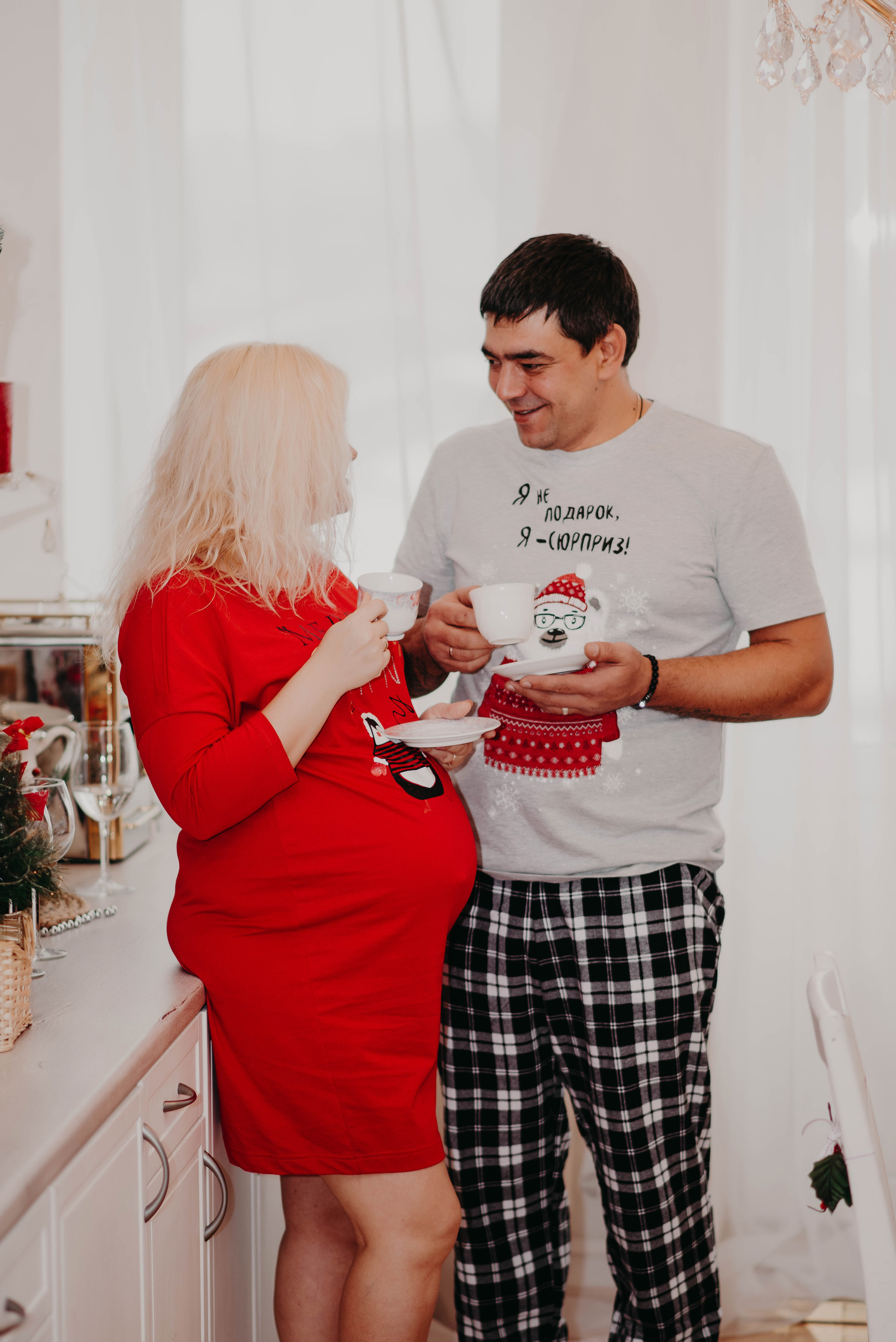 Рождественское утро с Кристиной и Игорем. Свадебный и семейный фотограф Максим Сорокин