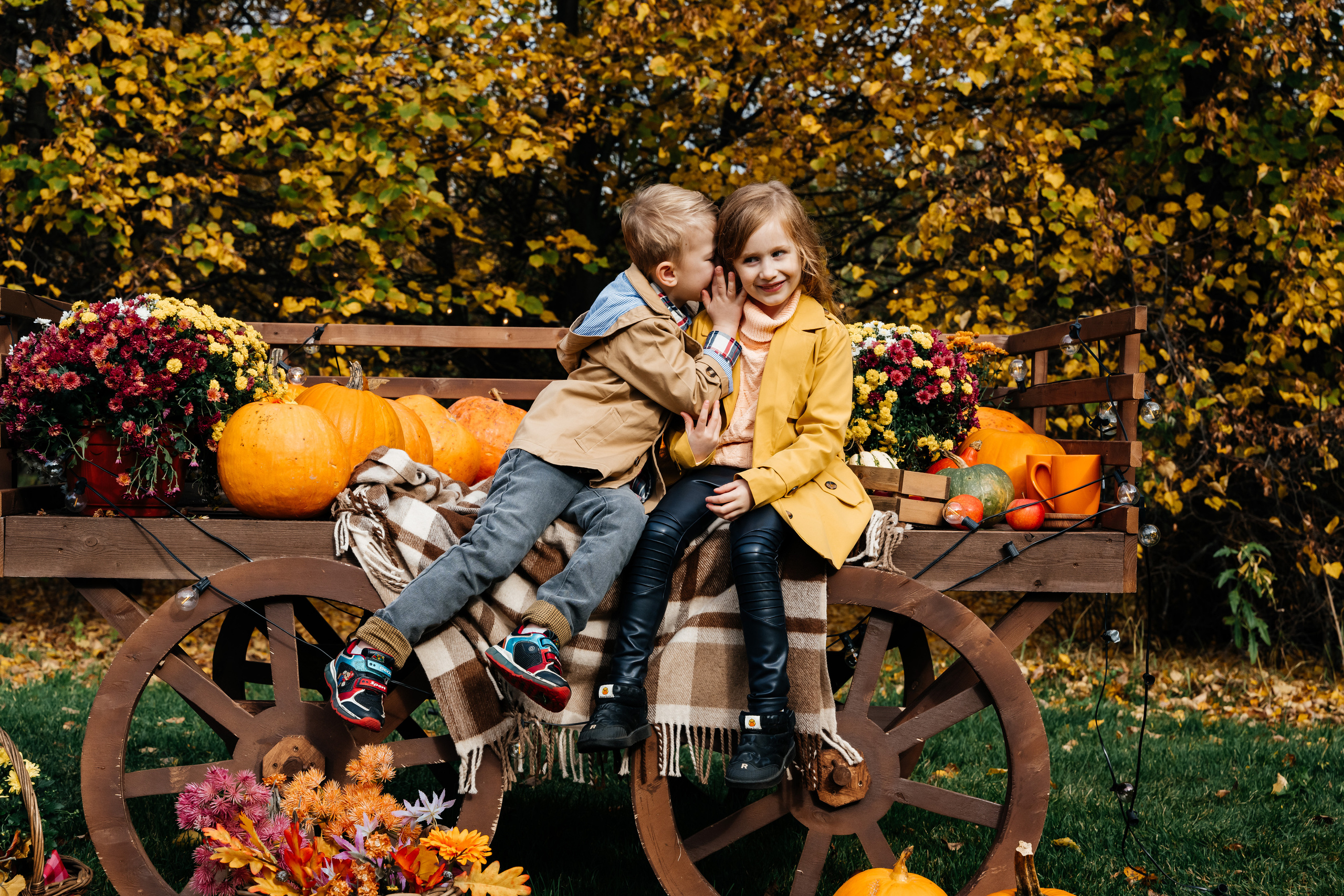 Осенний фото проект. Свадебный и семейный фотограф Максим Сорокин
