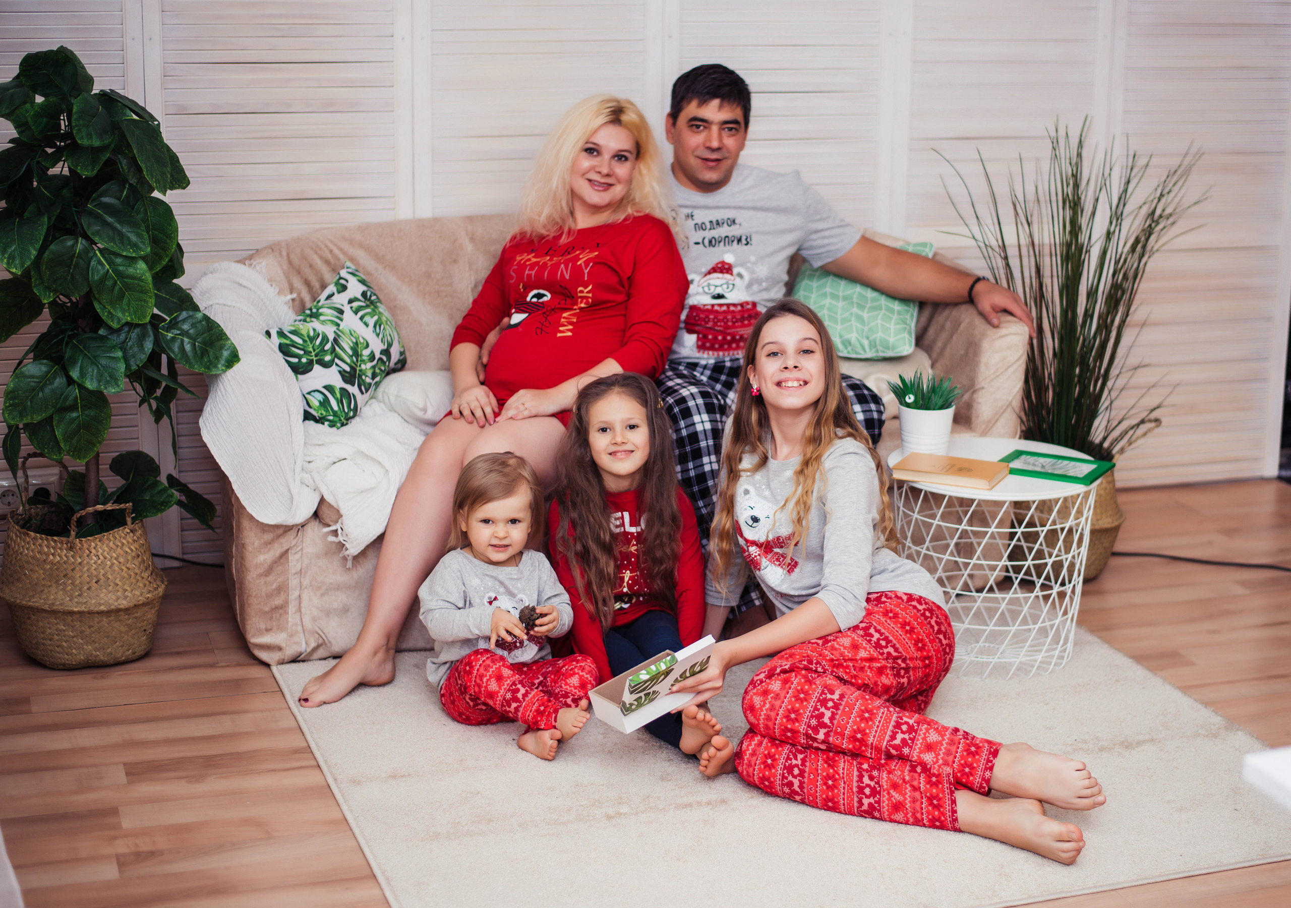 Рождественское утро с Кристиной и Игорем. Свадебный и семейный фотограф Максим Сорокин