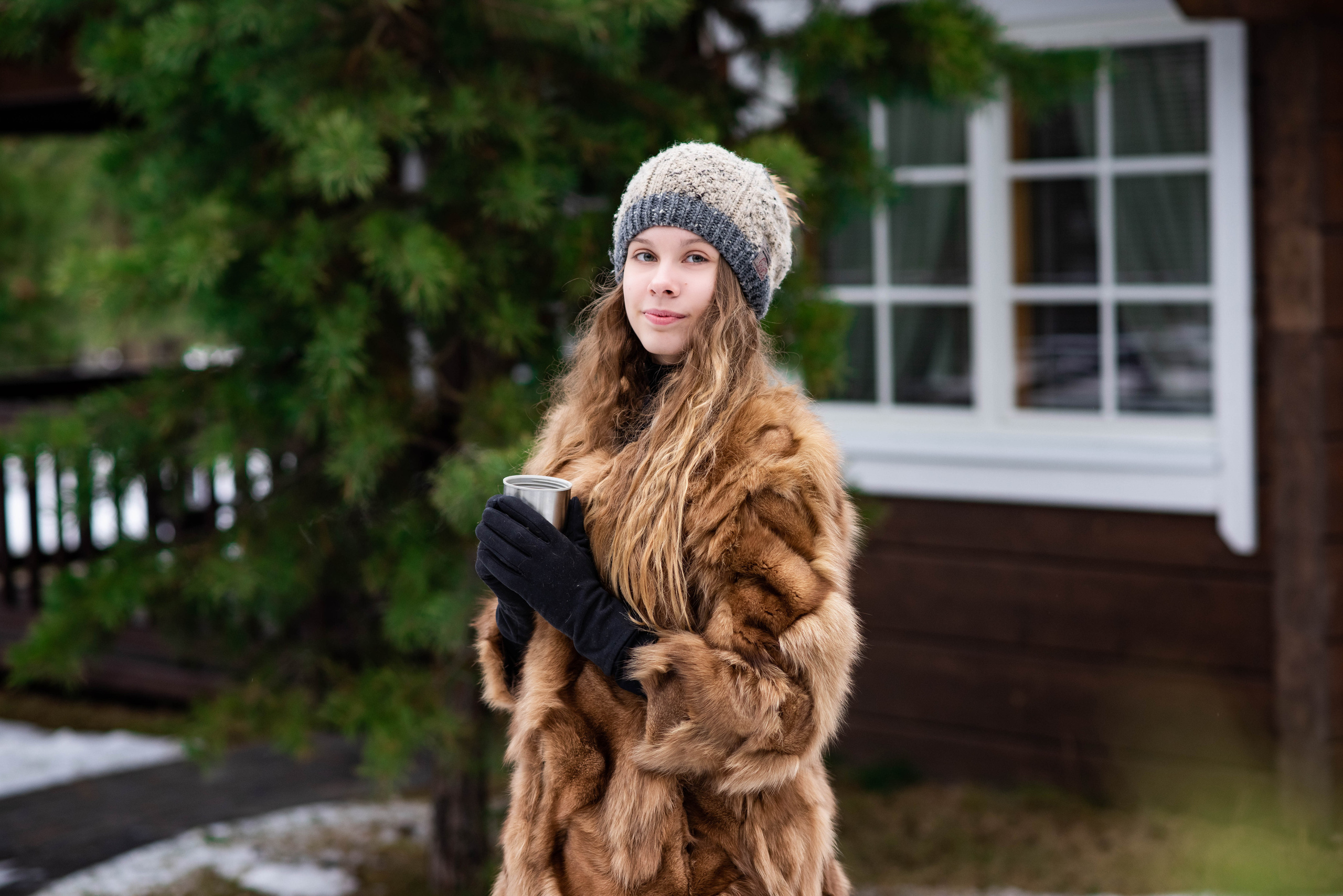 Зимняя прогулка. Свадебный и семейный фотограф Максим Сорокин