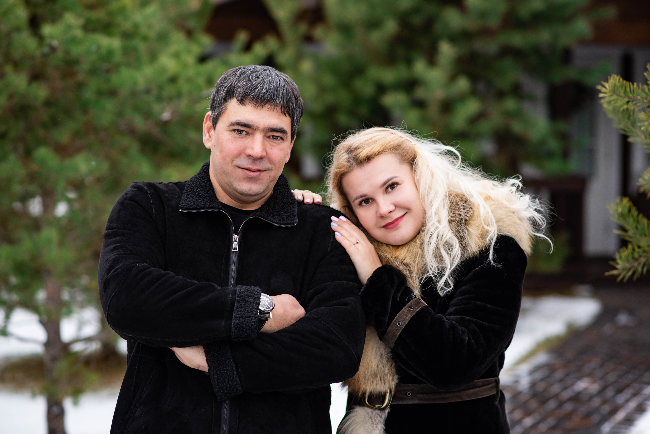 Зимняя прогулка. Свадебный и семейный фотограф Максим Сорокин