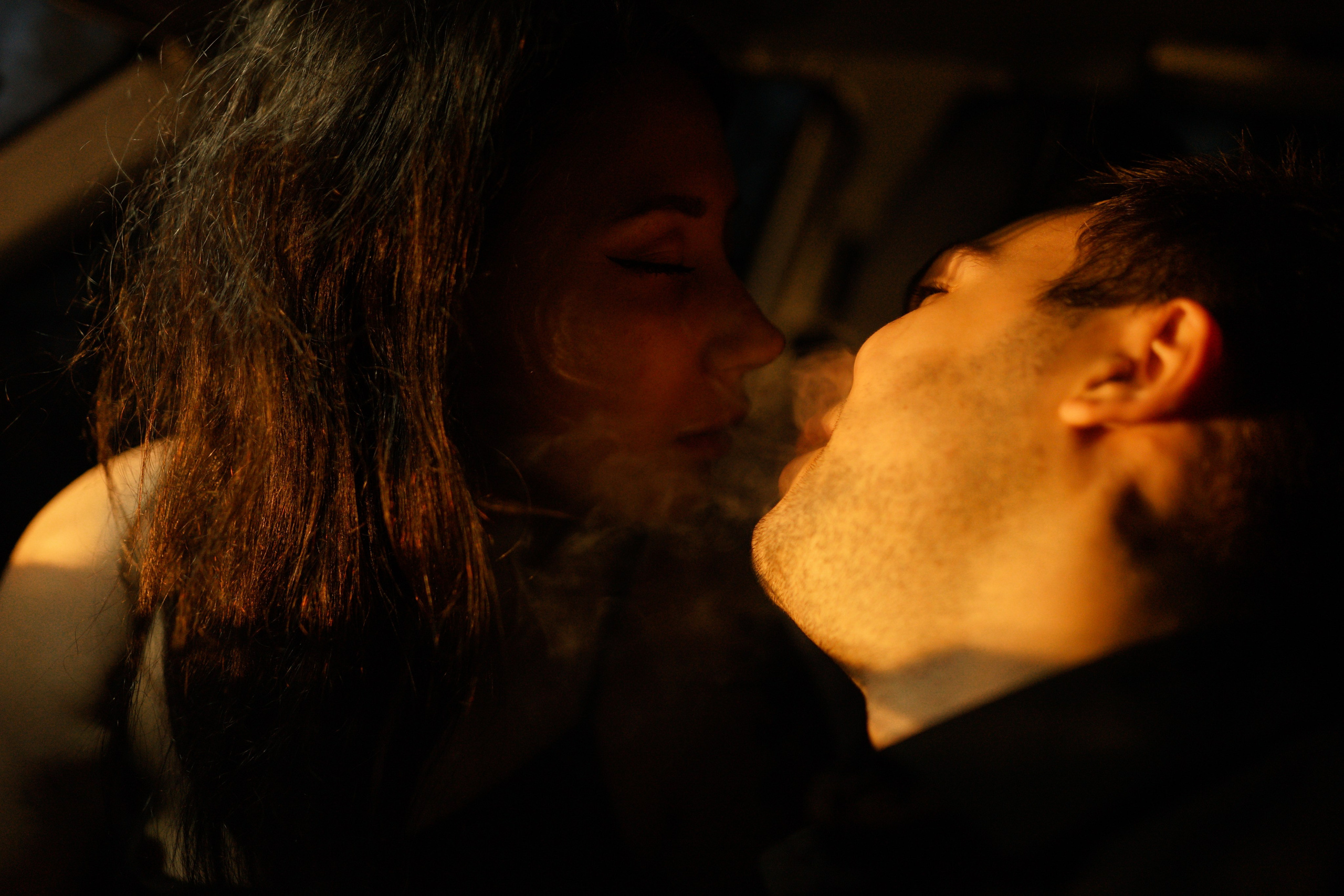 Поздний закат