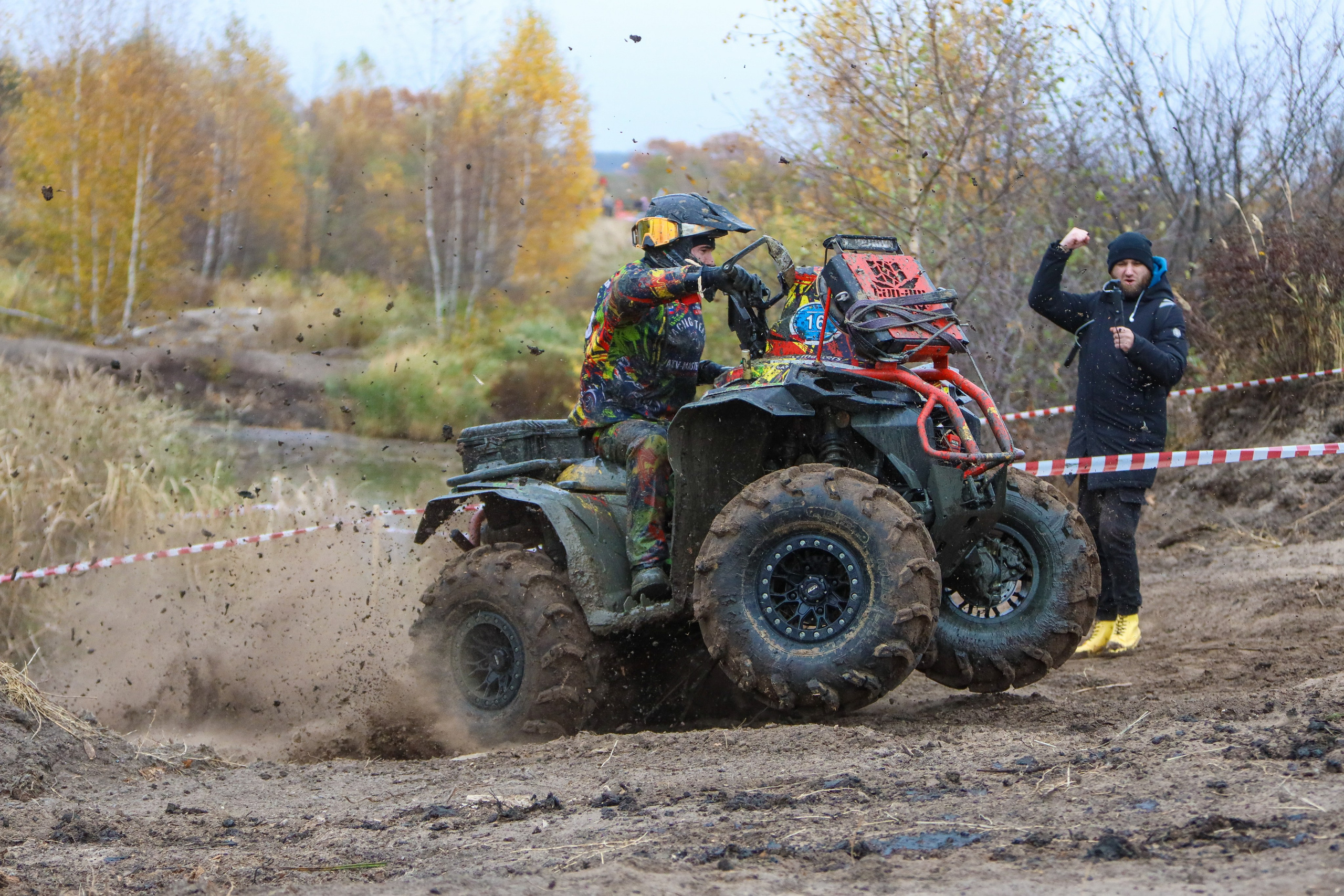 Гонки на квадроциклах Грязевое кольцо. Спортивный фотограф в Самаре