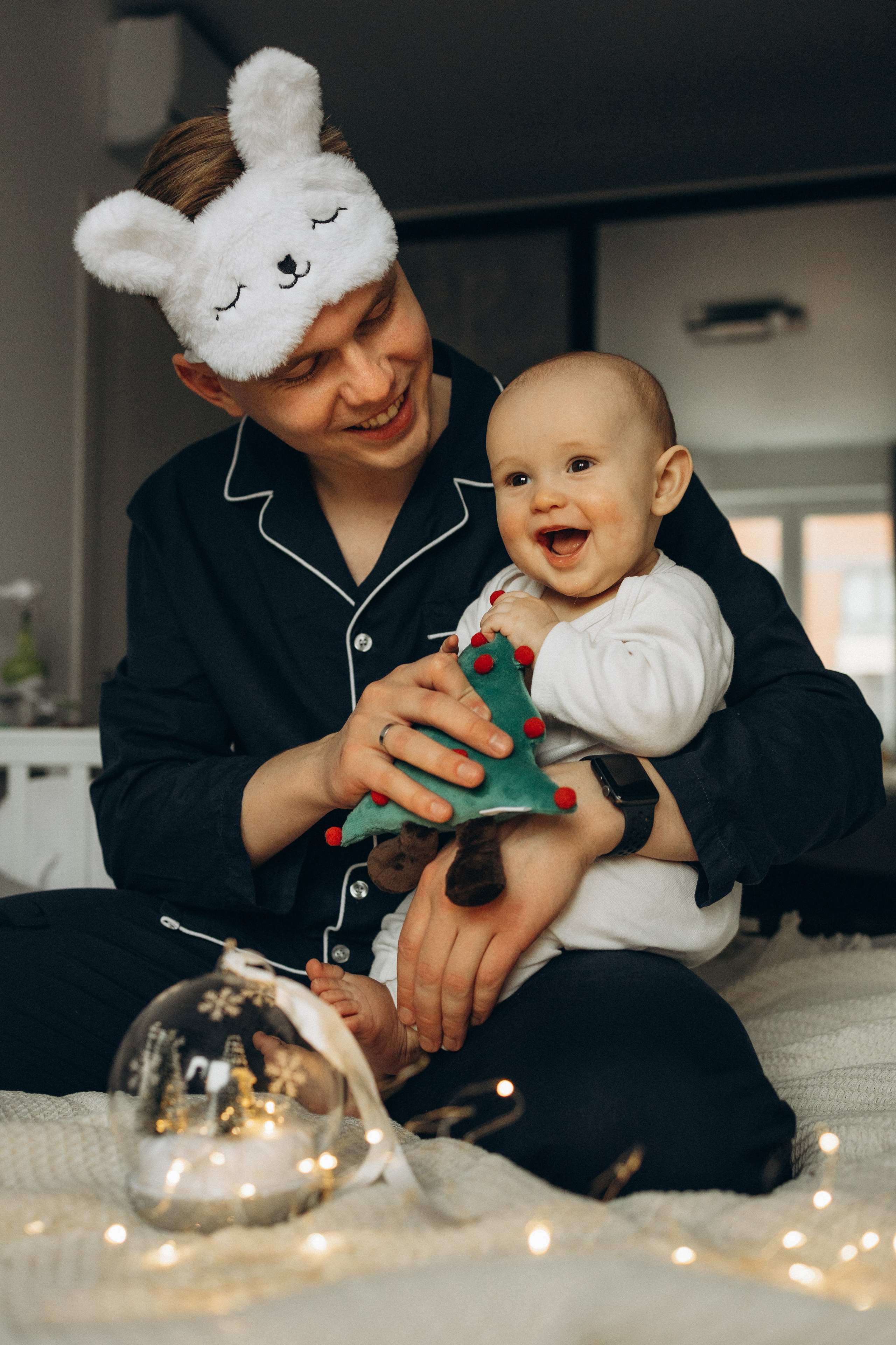 Первый Новый год Андрюши. Фотограф lifestylе в Москве Пшеничная Анастасия