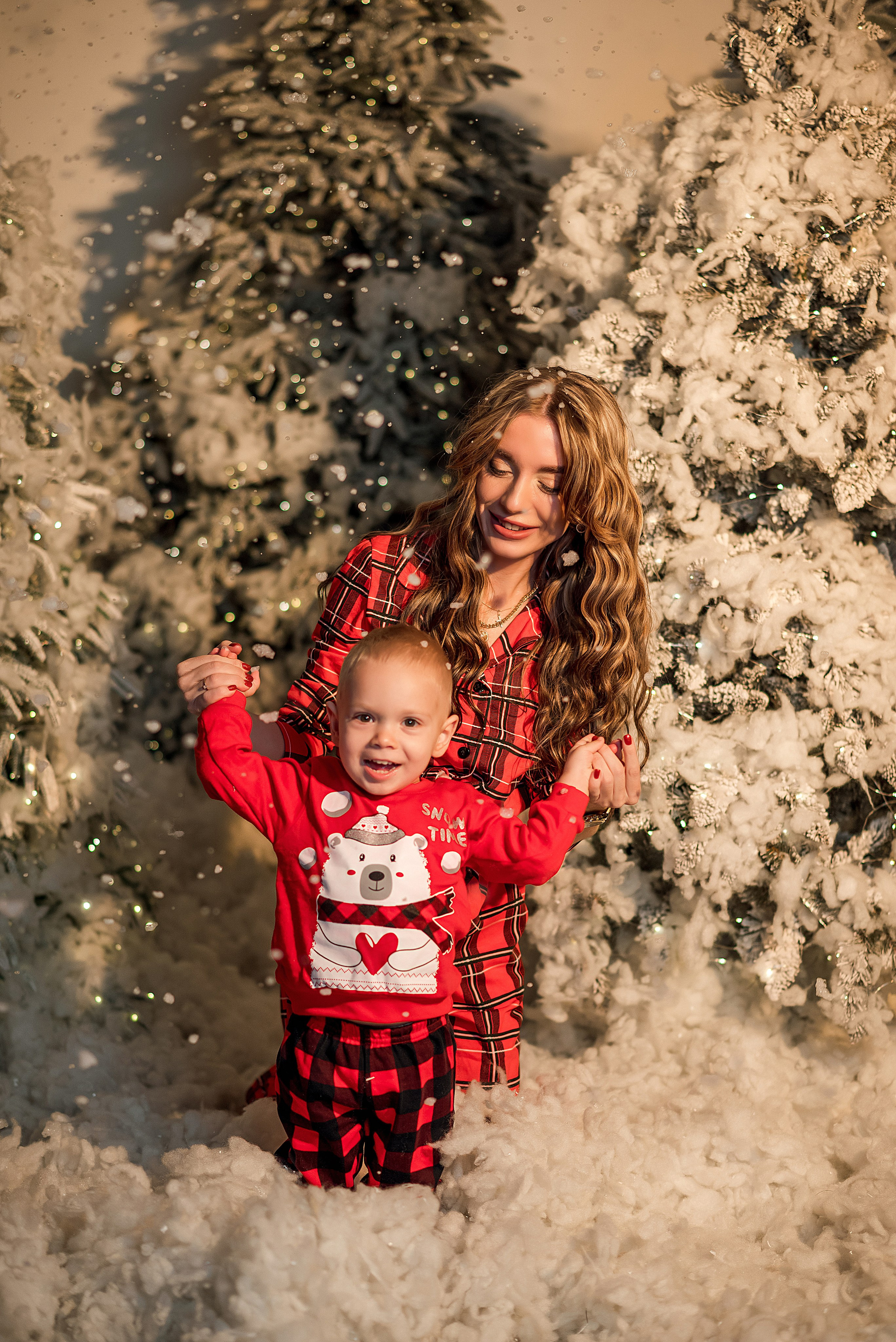 Новогодняя история Матвея и его родителей. Свадебный и семейный фотограф в Ростове-на-Дону Алина Астахова