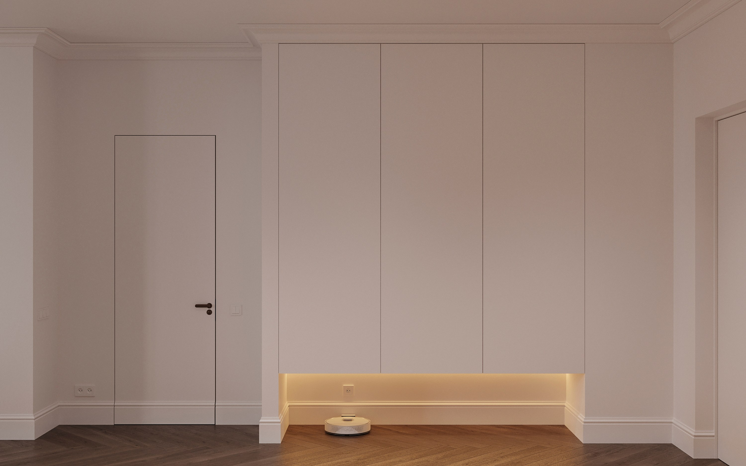 MODERN ELEGANCE | CONCEPTUAL PROJECT. Interior Visualization by Valerie Stetyukevich