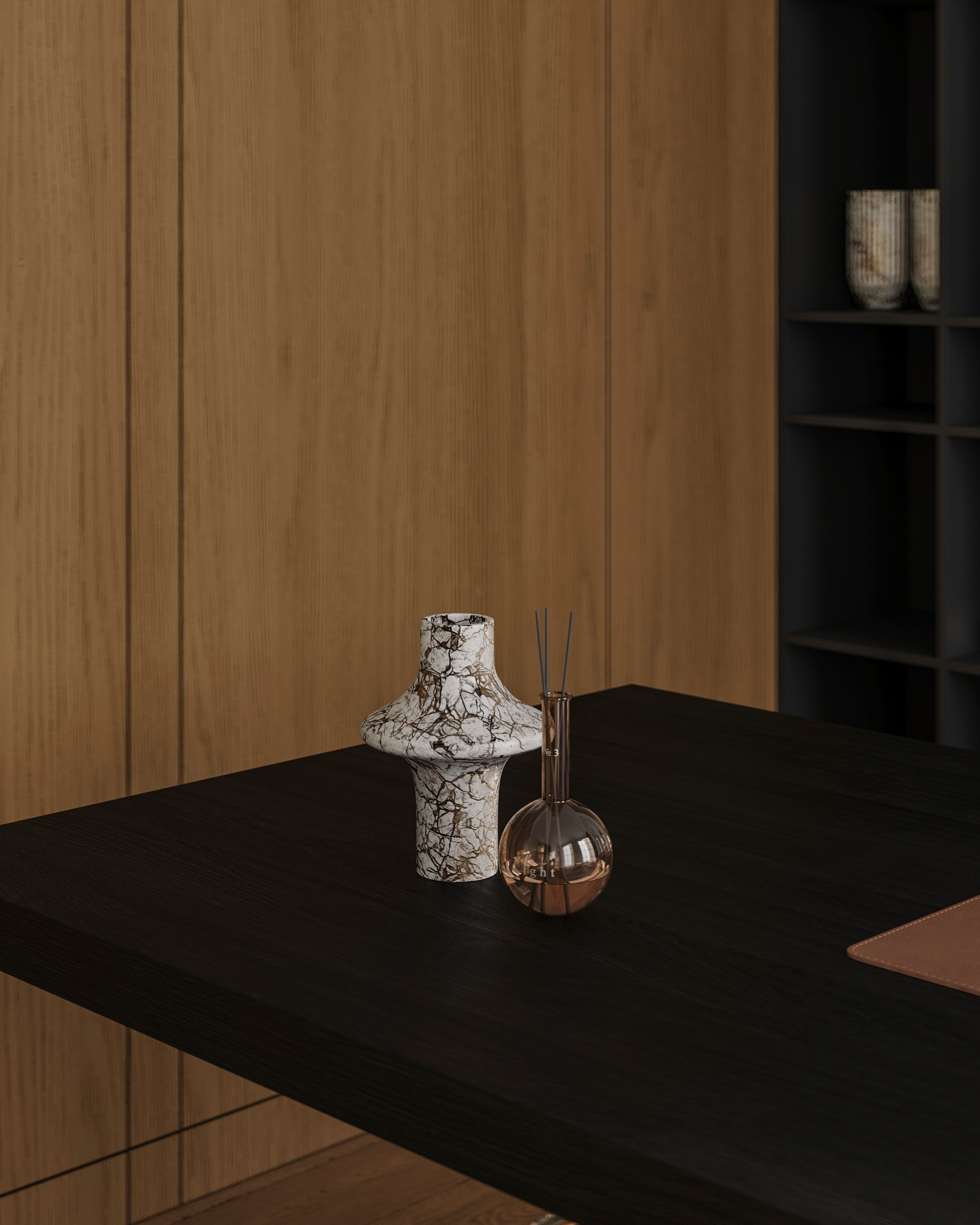 SERENE SPACE | DESIGNER ANNE KIREEVA. Interior Visualization by Valerie Stetyukevich