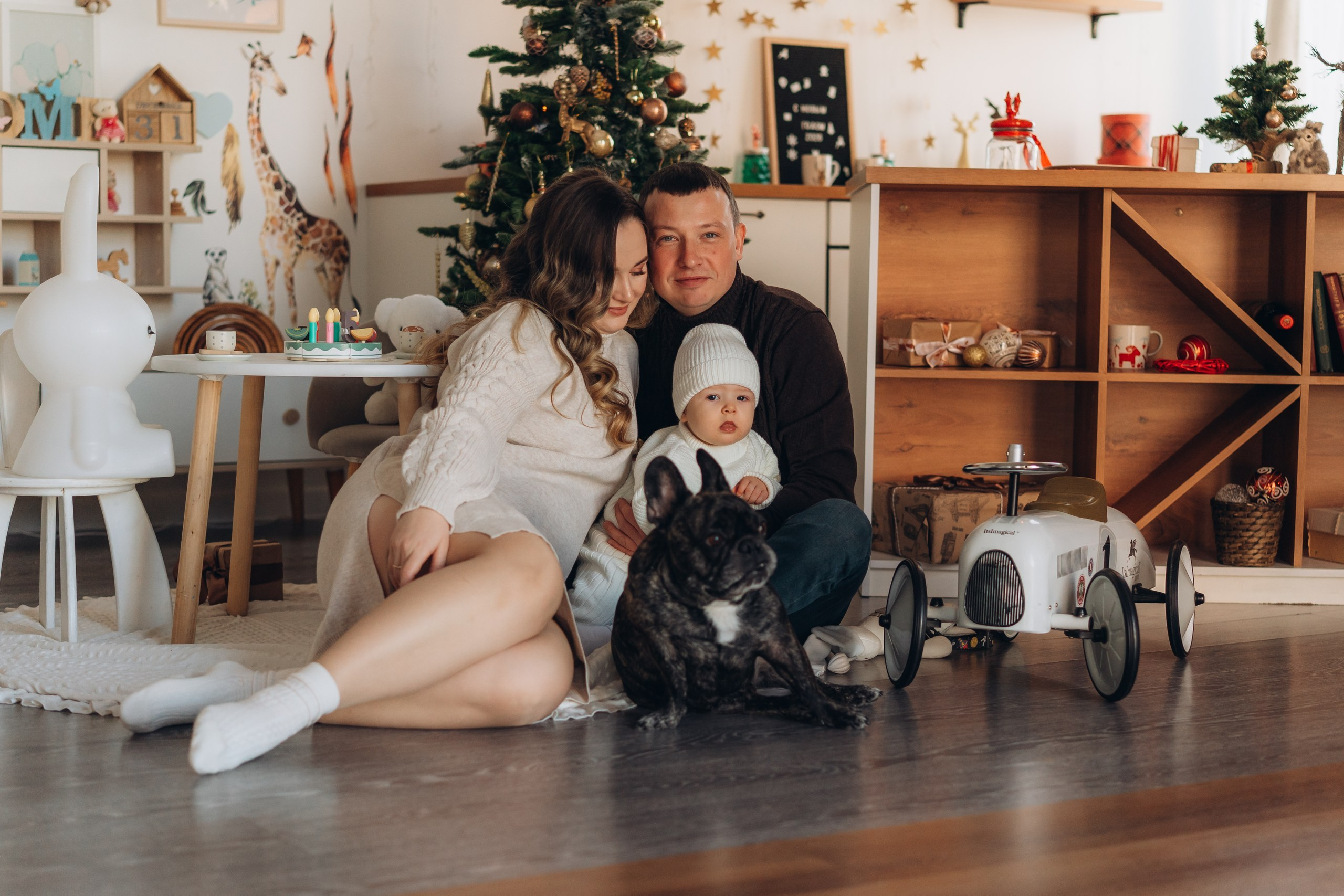 Семейная съемка в студии. Фотограф Екатеринбург Кокшарова Александра