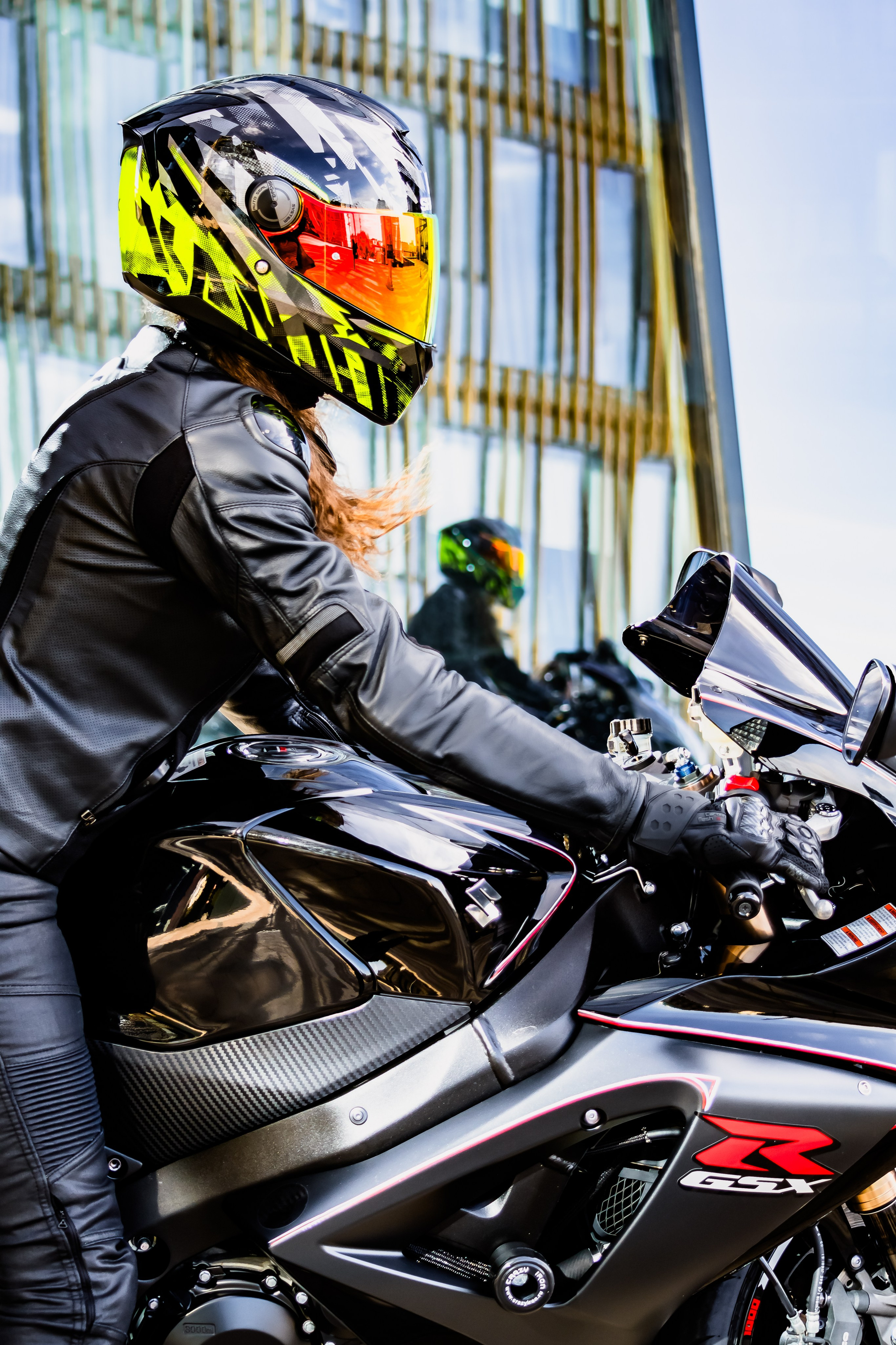 Кира и Кирилл — Suzuki GSX-R1000. Мотофотограф в Санкт-Петербурге Мария Скурская