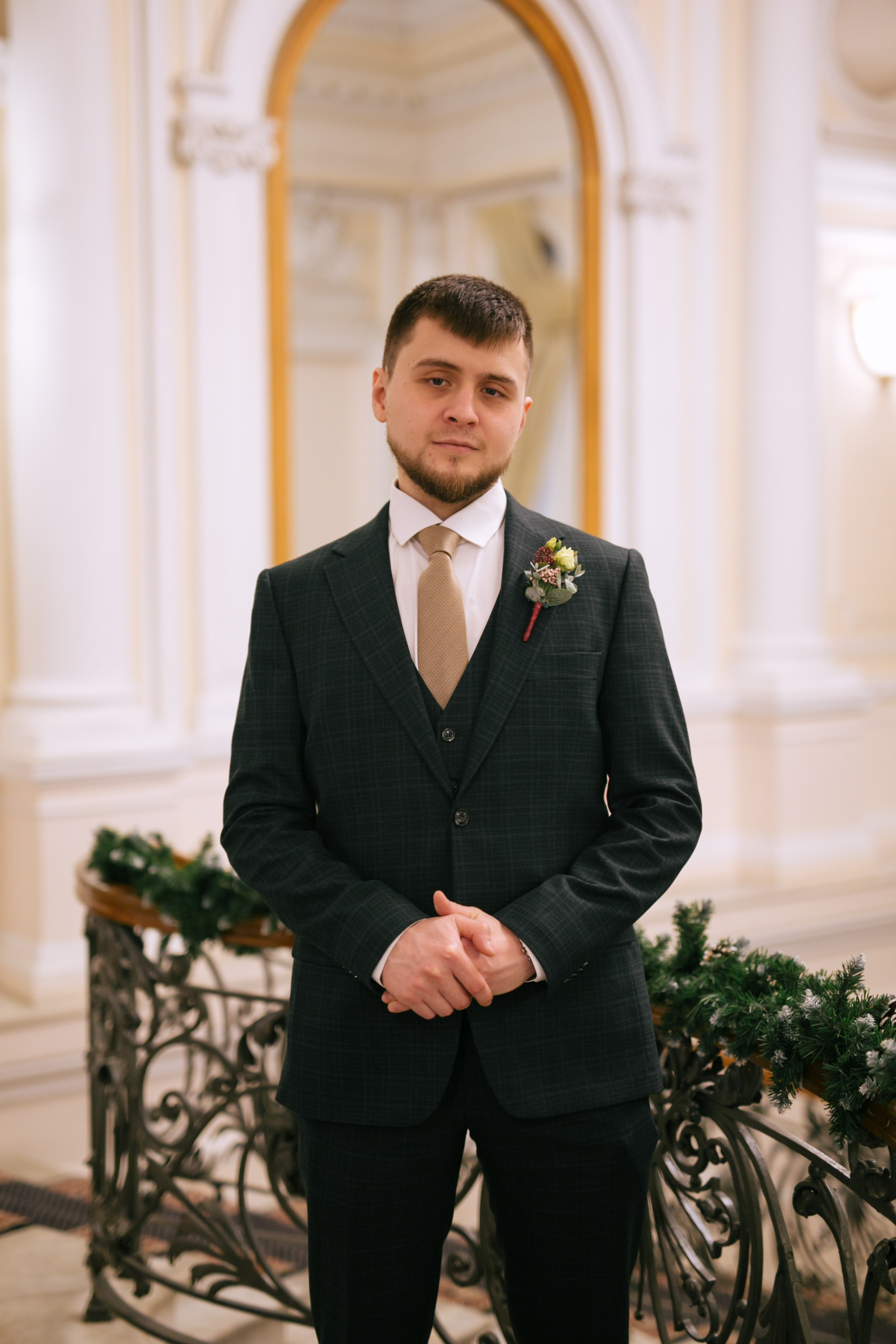 Роспись Анны и Владислава во II Дворце, СПб. Портретный и репортажный фотограф в Санкт-Петербурге Елизавета Я