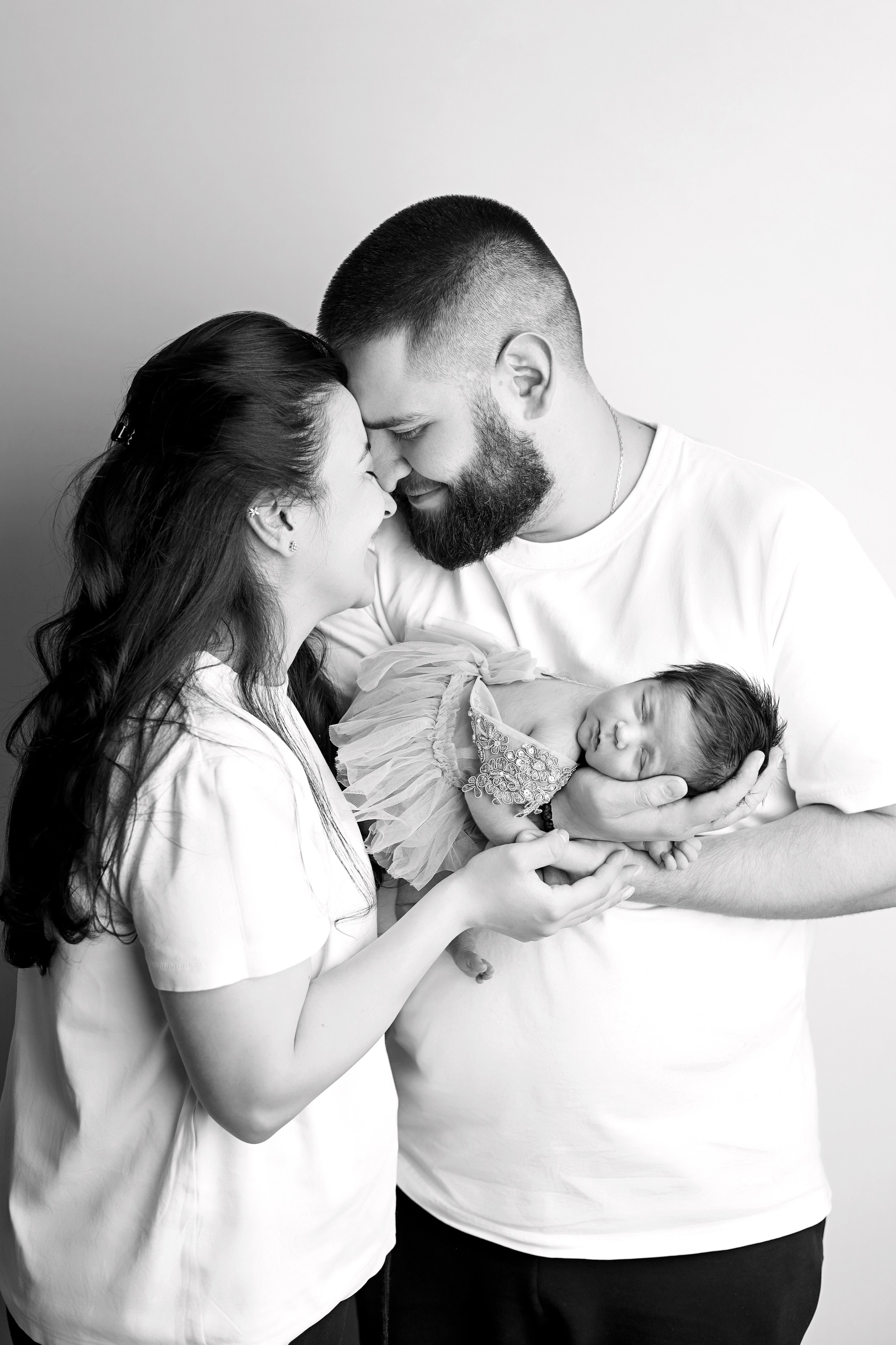 Ньюборн съемка Адель, оптимальный пакет. Фотограф новорожденных Москва. Ньюборн фотограф Москва