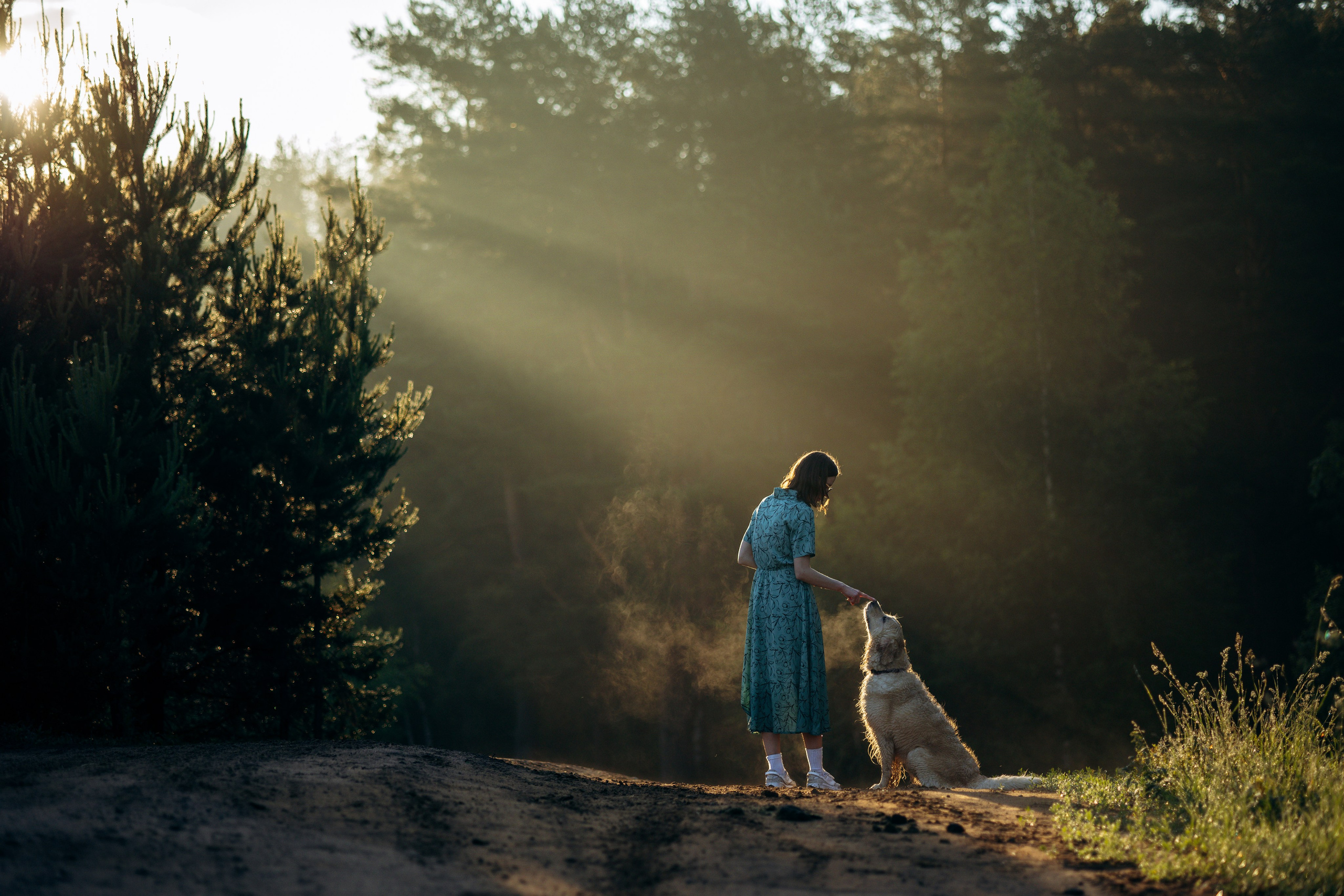 Юля и Руби. Фотограф — Анималист | Санкт-Петербург