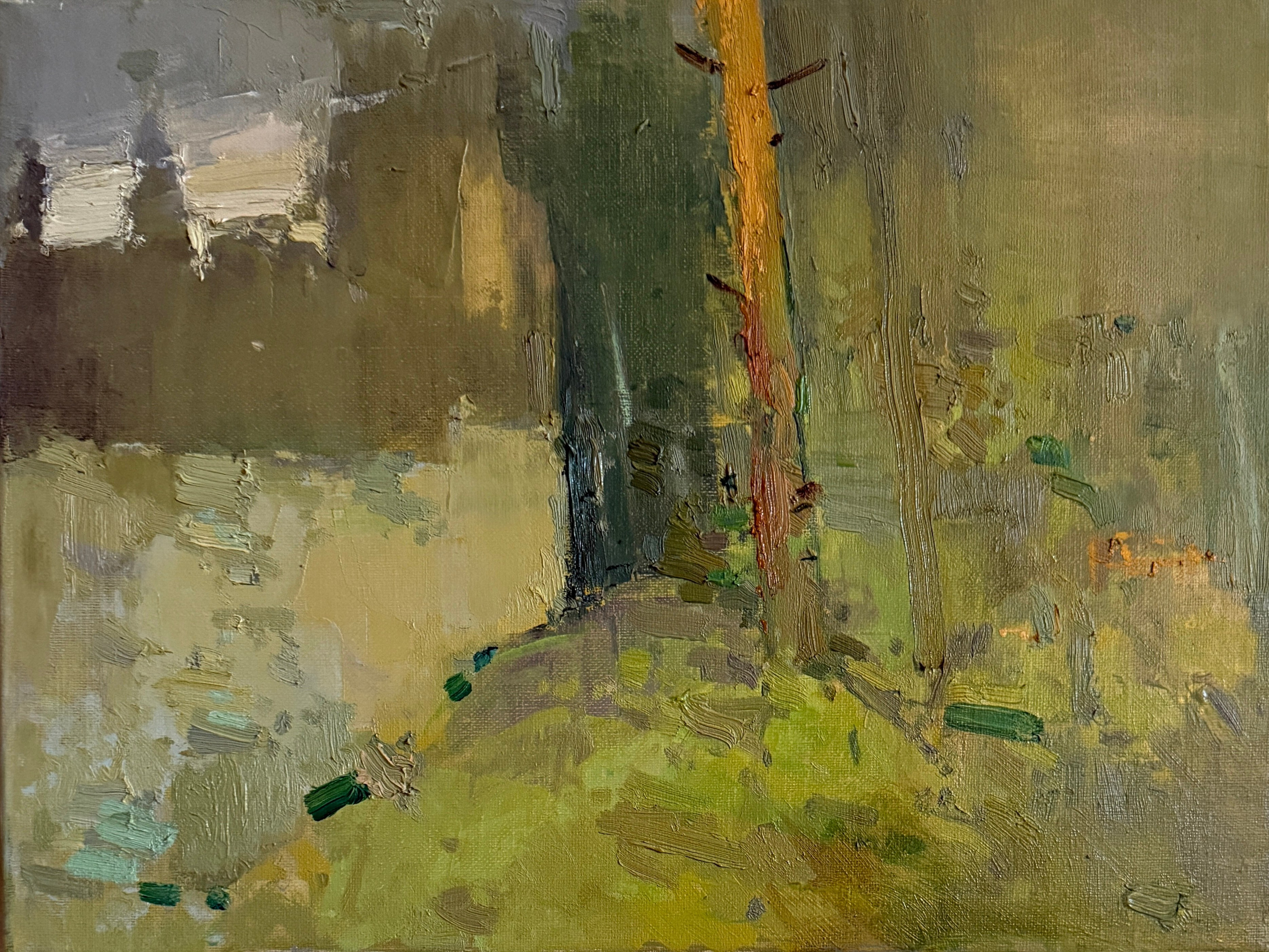 Лес, пейзаж, лесной, зеленый пейзаж, лесная сказка, картина лес, сосна в лесу