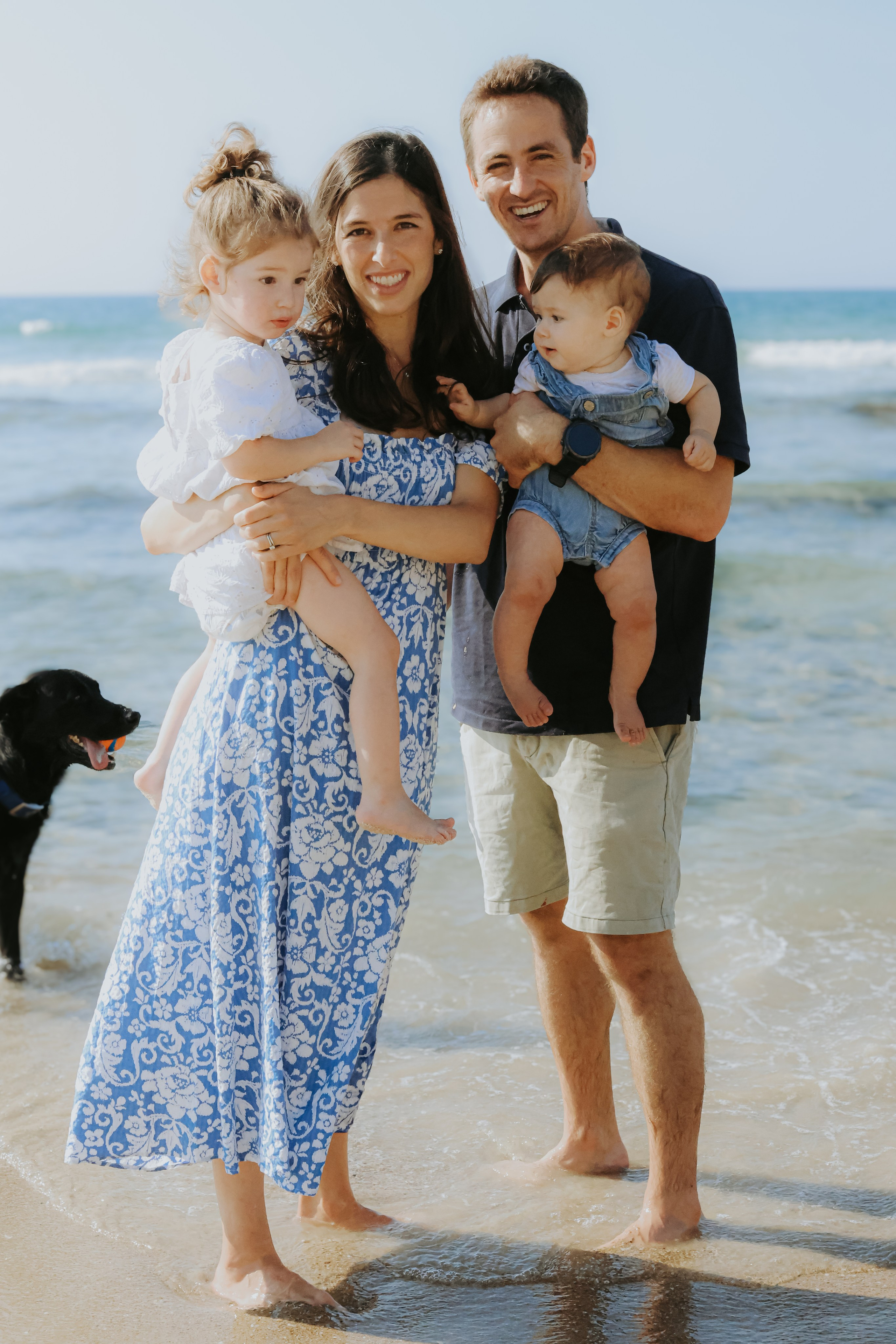 Racheli's family, November 2024. Photographer in Israel Alice Milchin