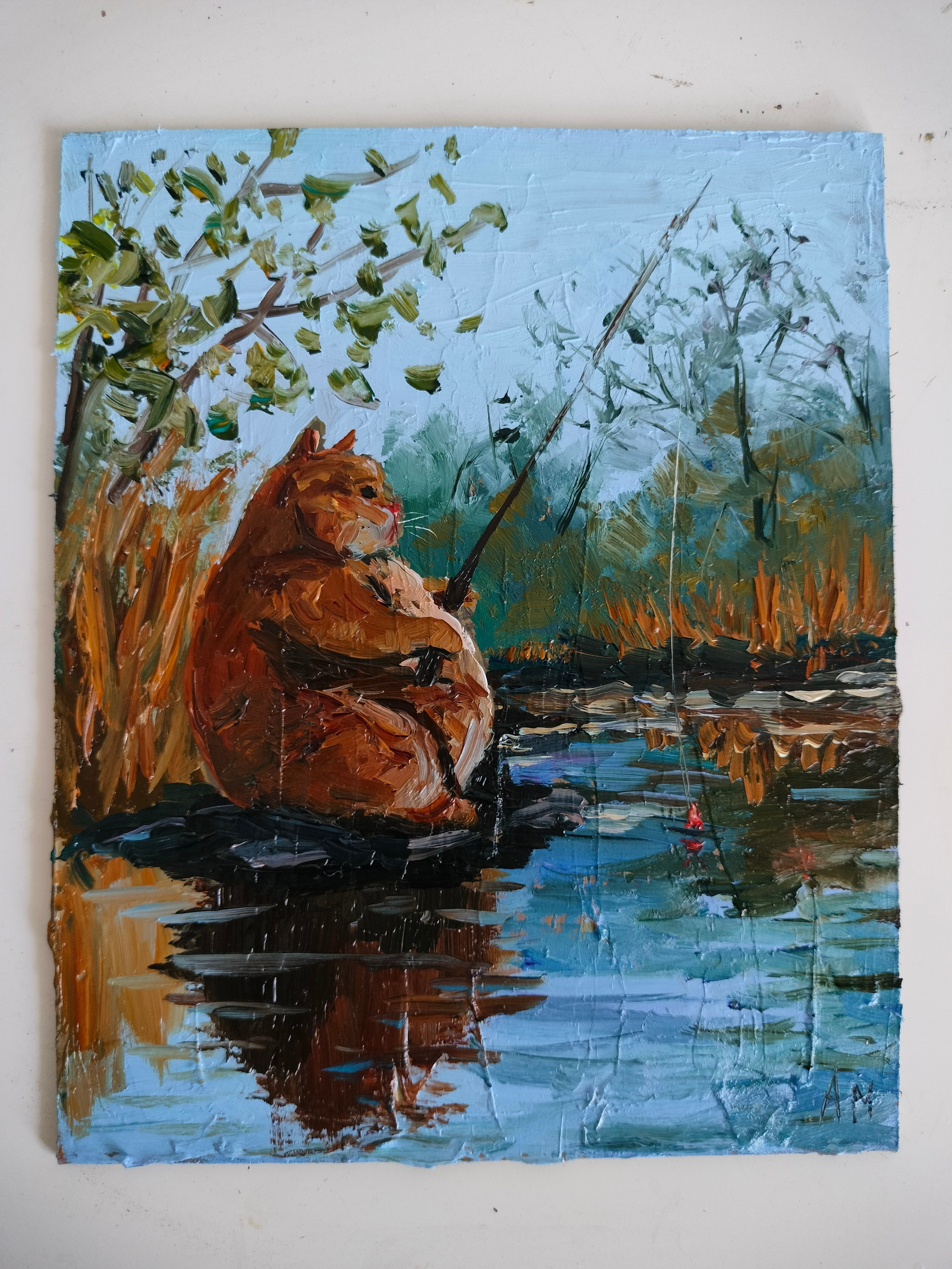 Небольшие картины маслом на холсте — купить в Саратове. Галерея миниатюр Алёны Мосиной. Купить картину в Саратове — Художник Алёна Мосина