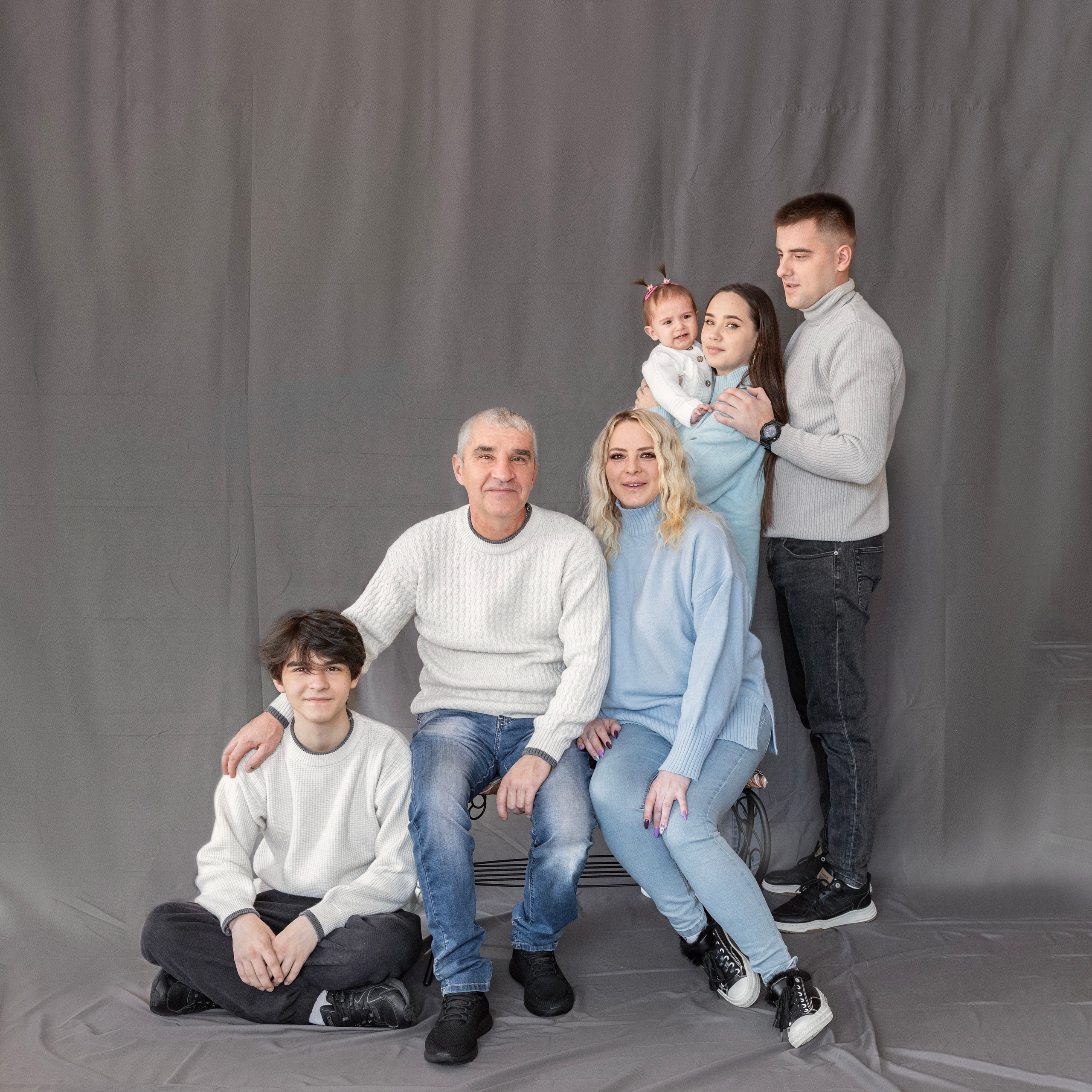 Первый день рождения со всей семьей. Семейный фотограф во Владивостоке Денис Кот