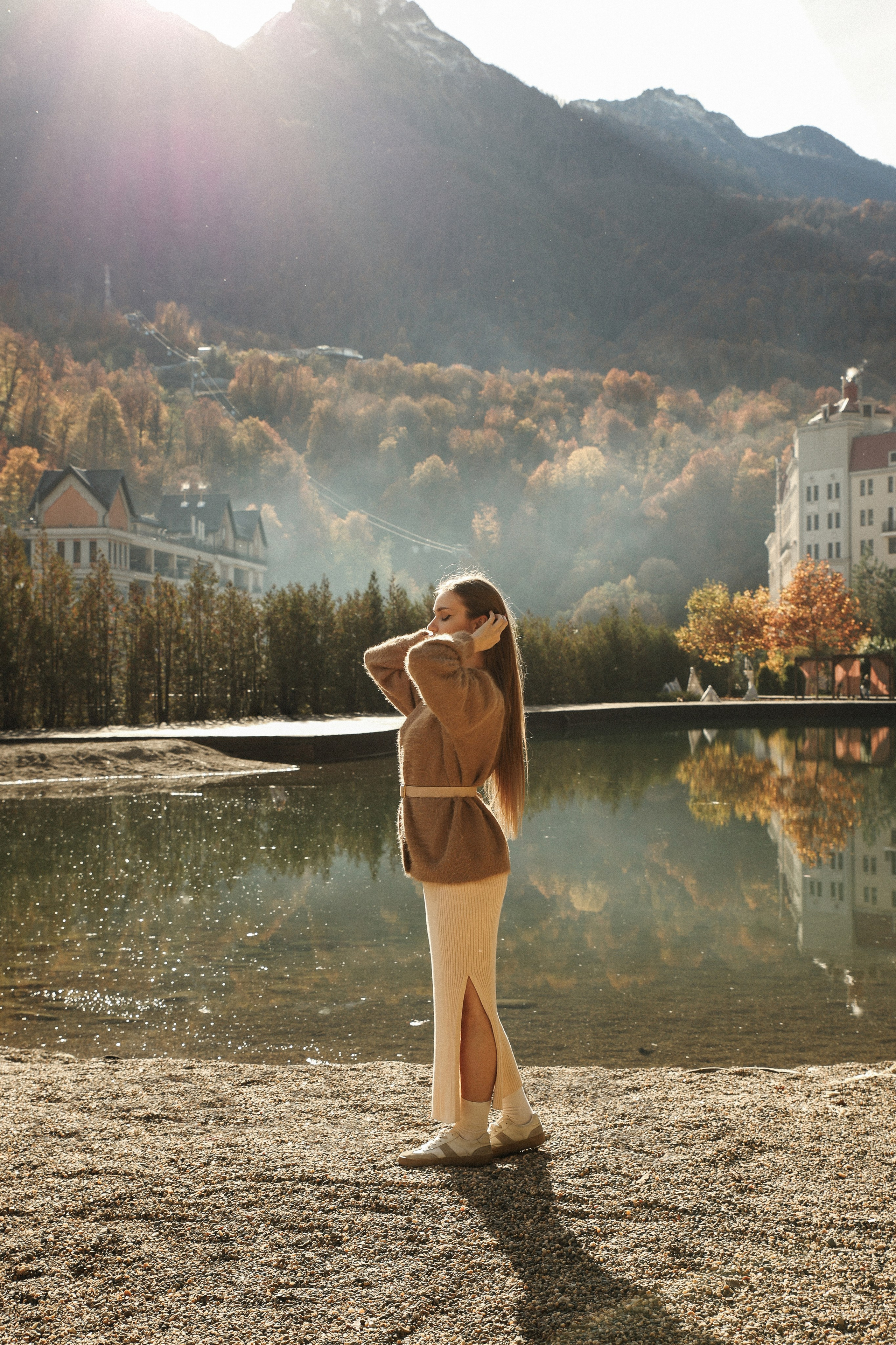 Осенняя фотосессия на Роза хутор. Фотограф Сочи/ Сириус/ Красная поляна