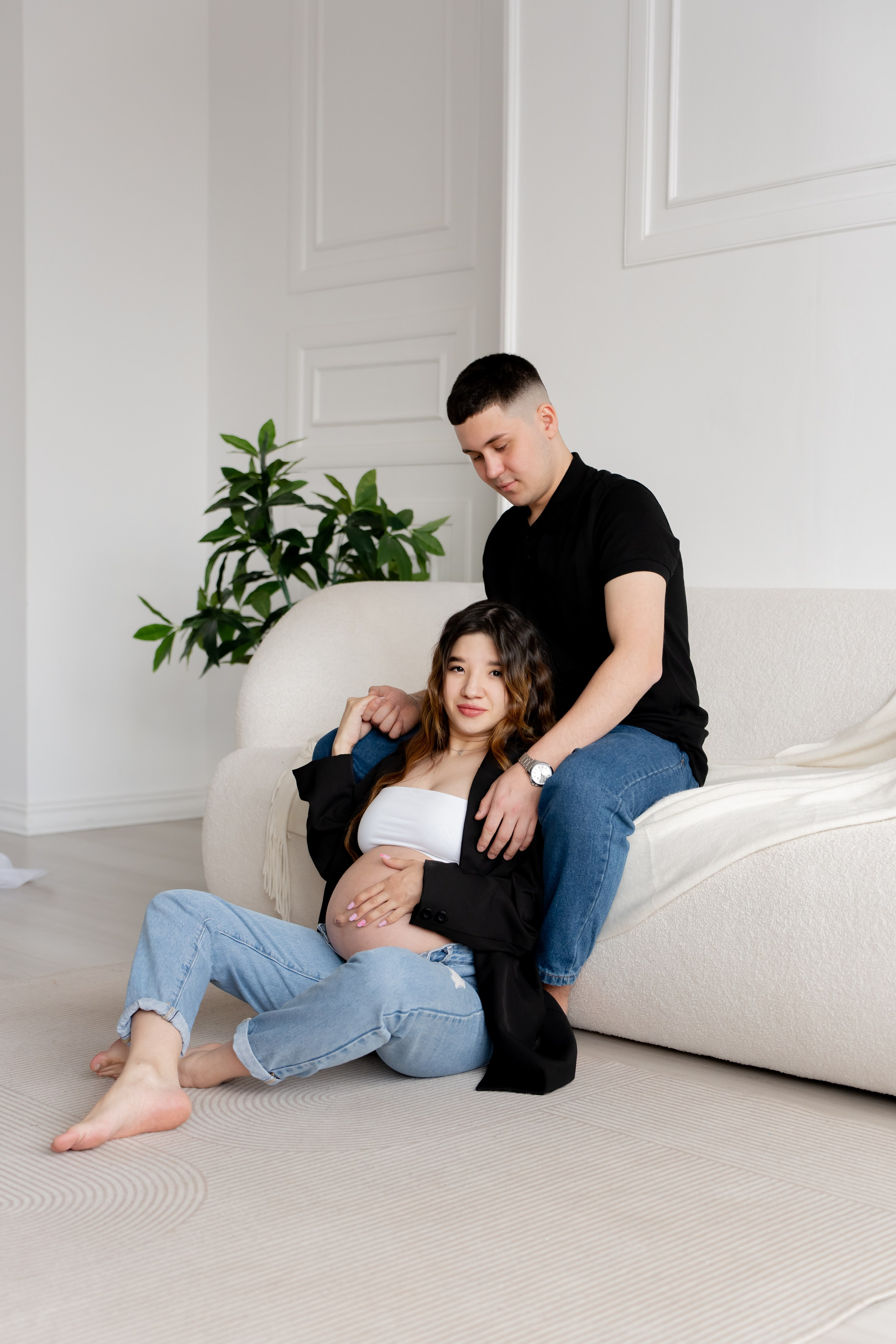 У нас будет малыш. Фотограф Москва. Базанова Анастасия