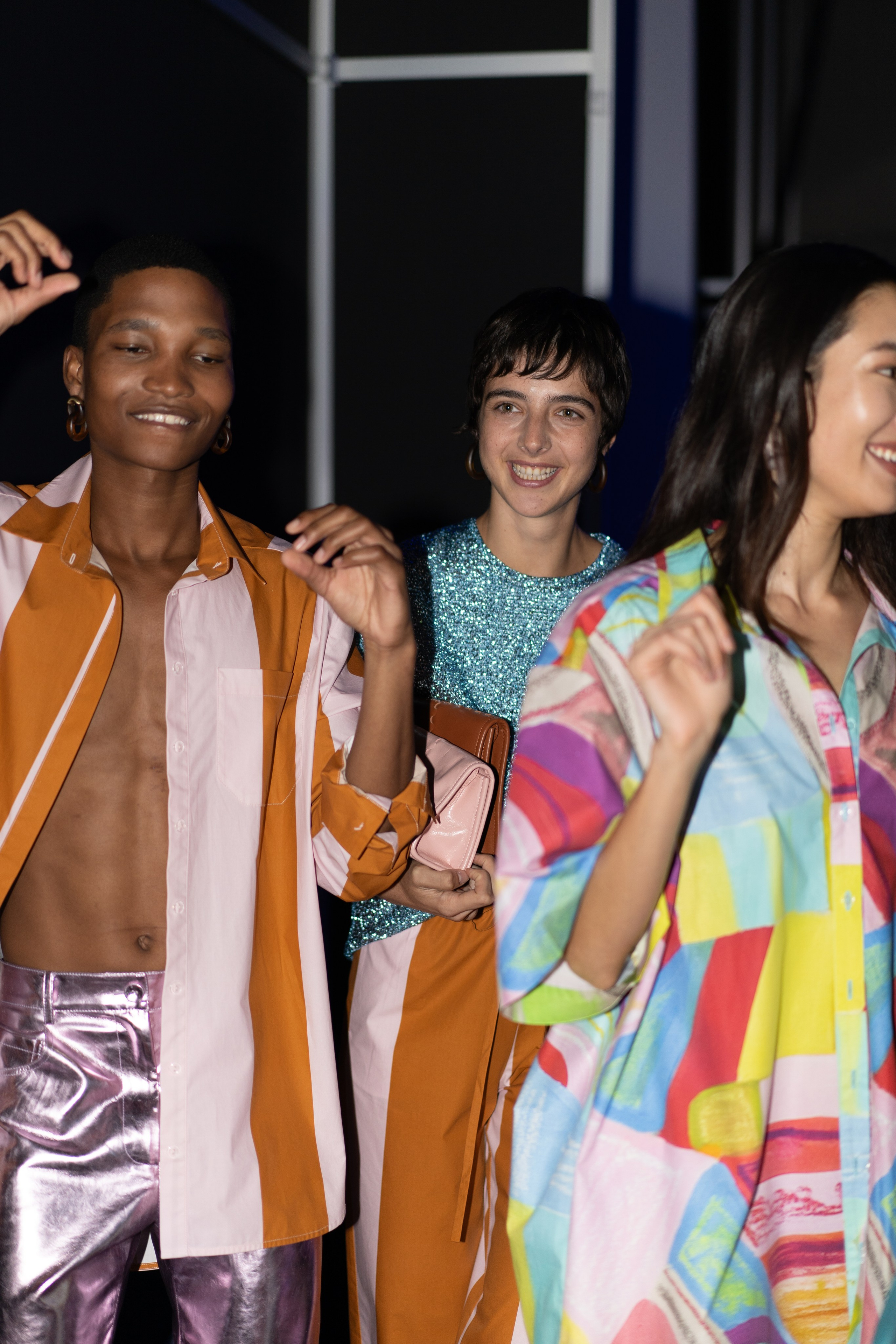 BACKSTAGE AT GARY BIGENI AUSTRALIAN FASHION WEEK 2025. Ekaterina-samoylova.com