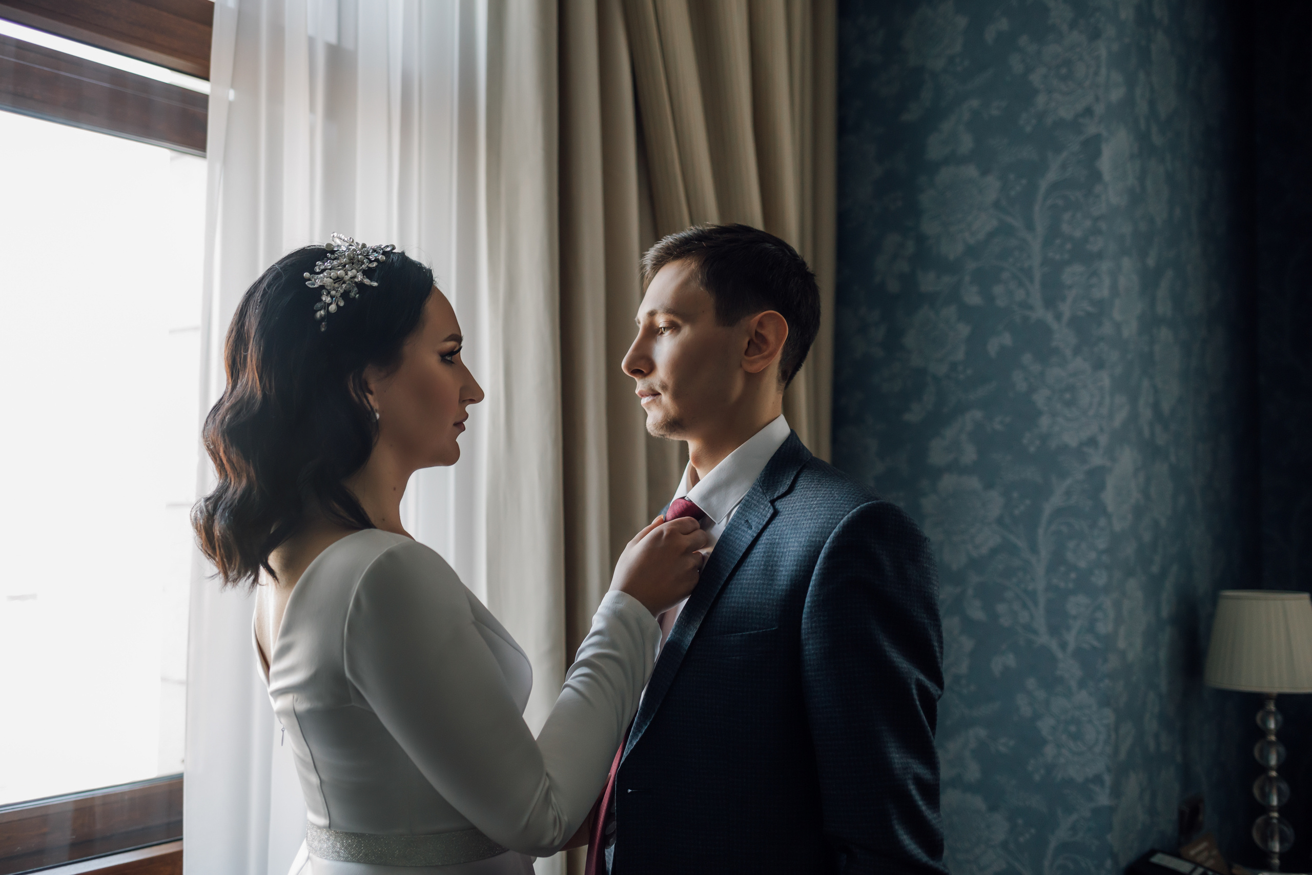 Вероника и Юра. Гостиница Украина. Свадебный и семейный фотограф в Москве Евгения Лисина