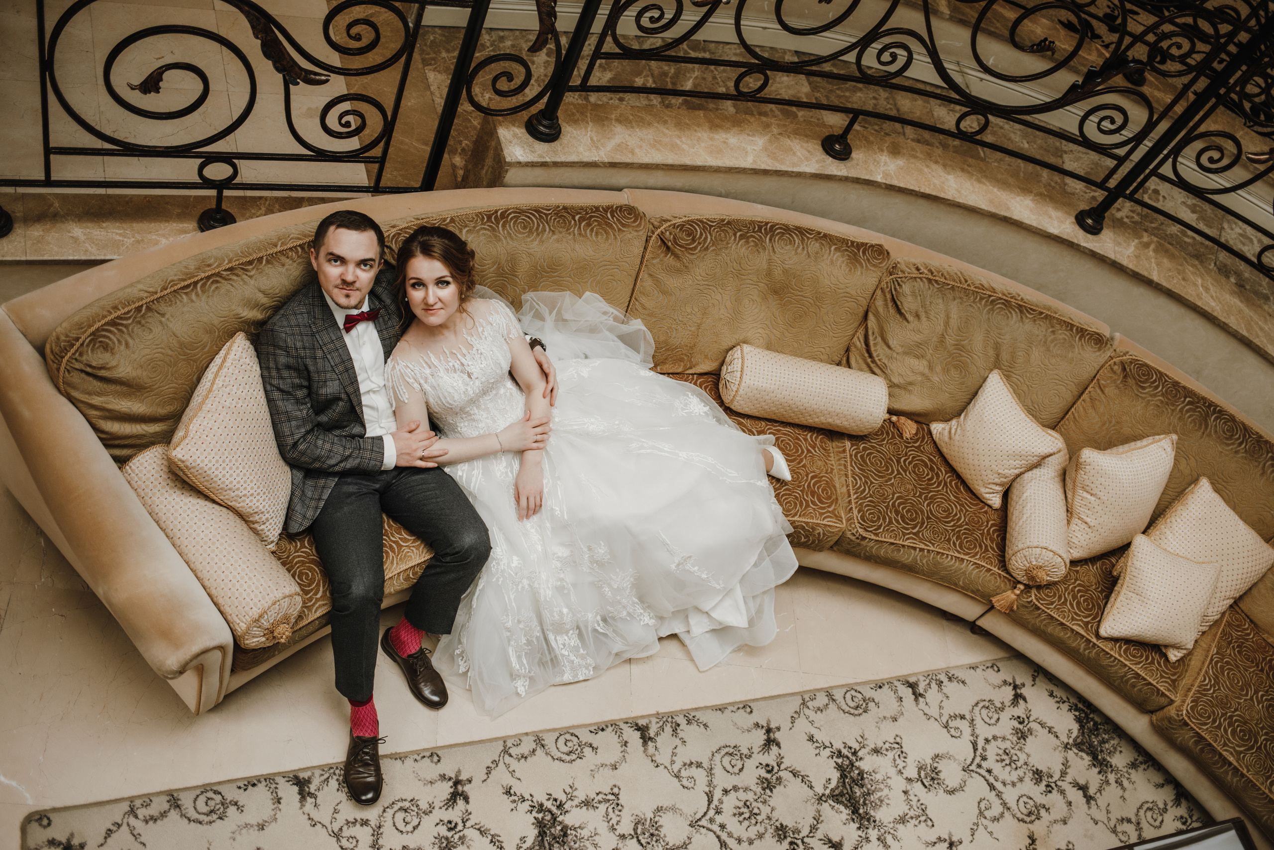 Катя и Саша. Отель Милан. Свадебный и семейный фотограф в Москве Евгения Лисина