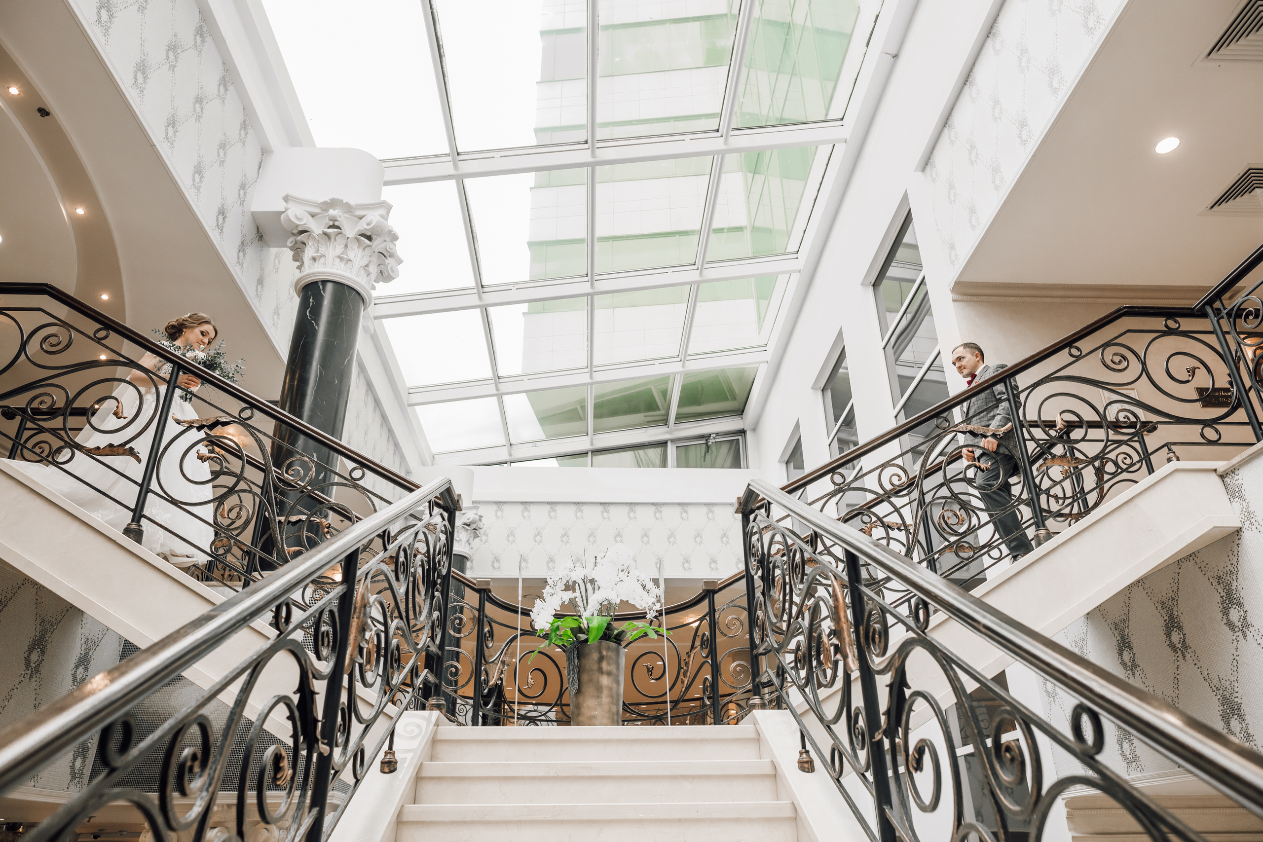 Катя и Саша. Отель Милан. Свадебный и семейный фотограф в Москве Евгения Лисина