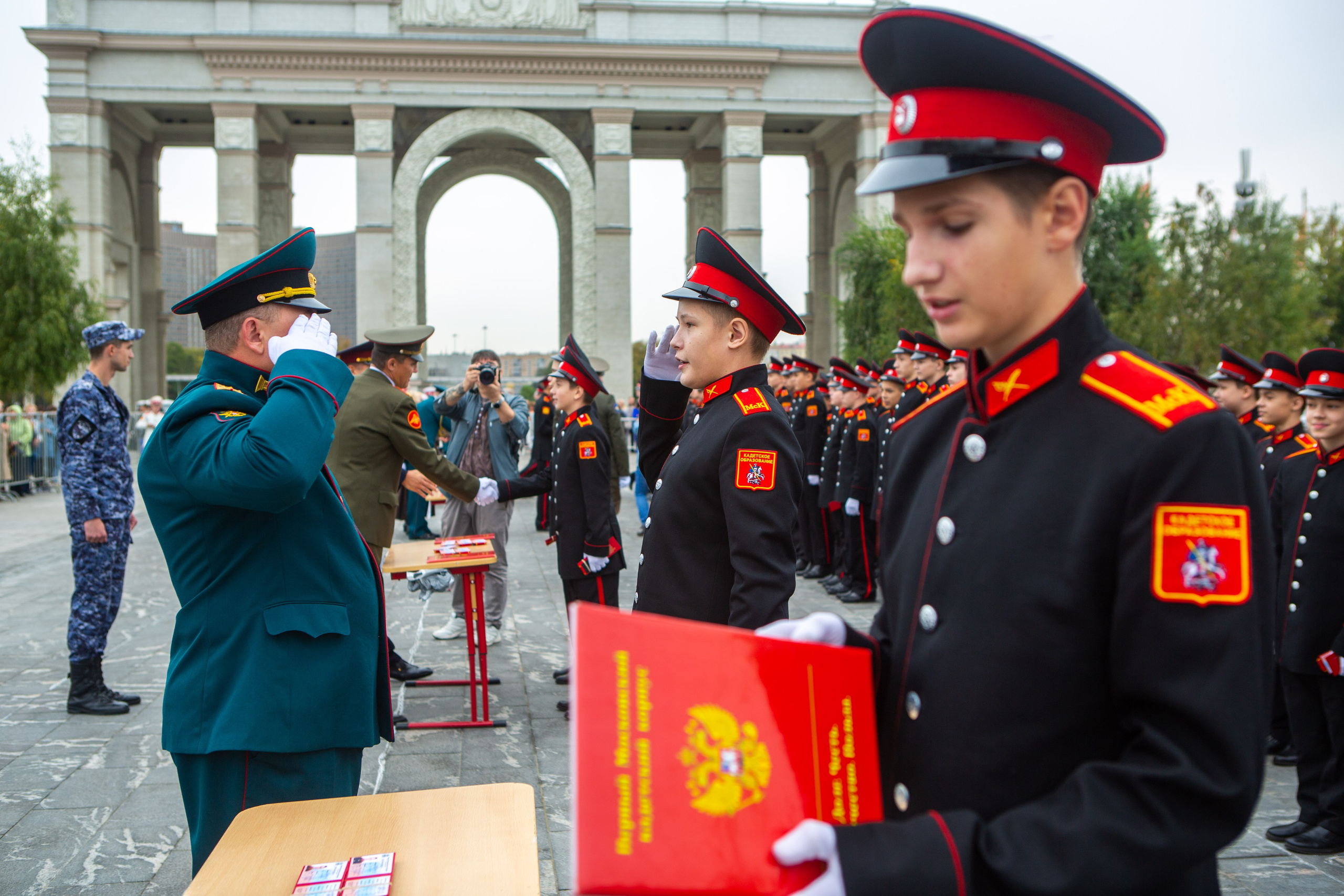 Кадеты. Присяга. ВДНХ-2024. Ирина Загоскина — портретные фотосессии в Москве