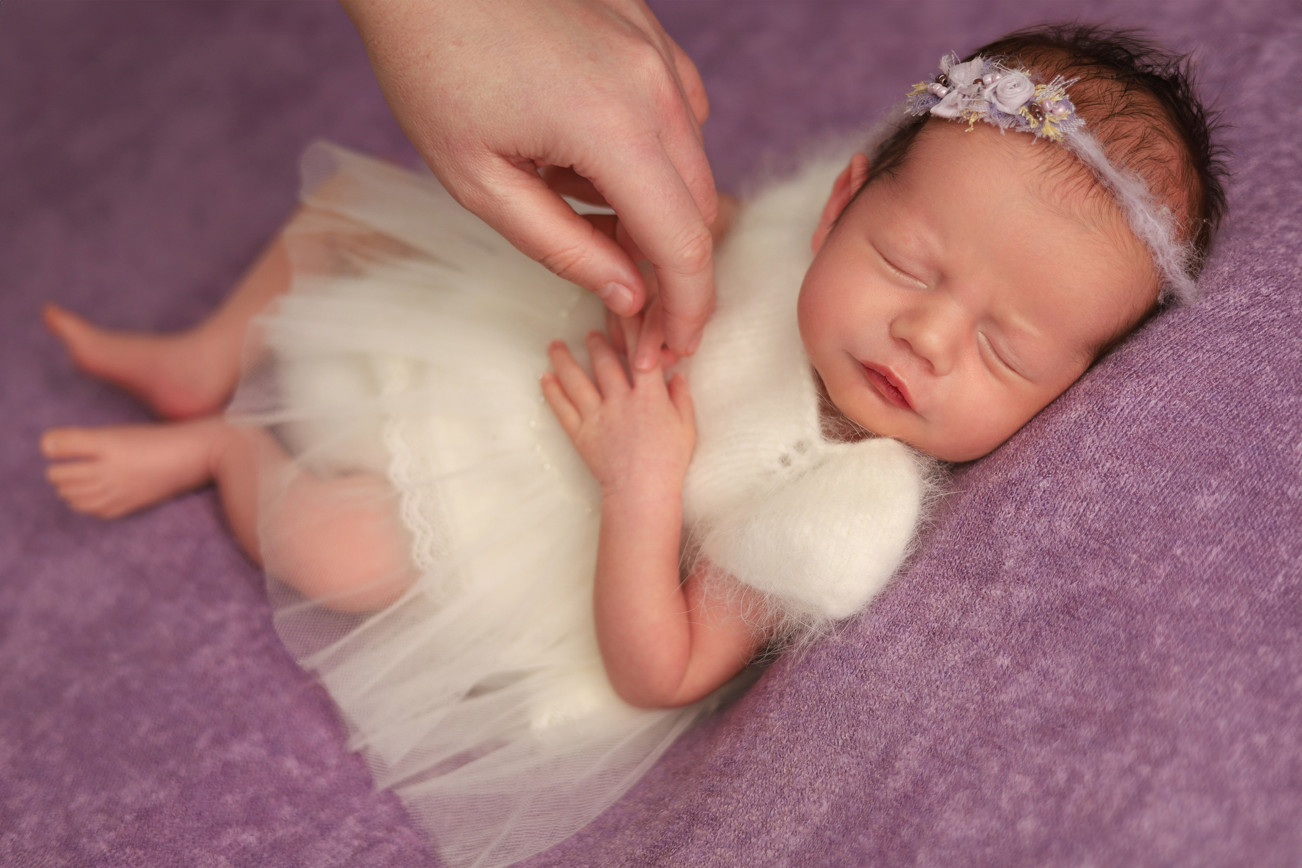 Ньюборн съемка Александры. Детский фотограф новорожденных в Москве и Московской области Анна