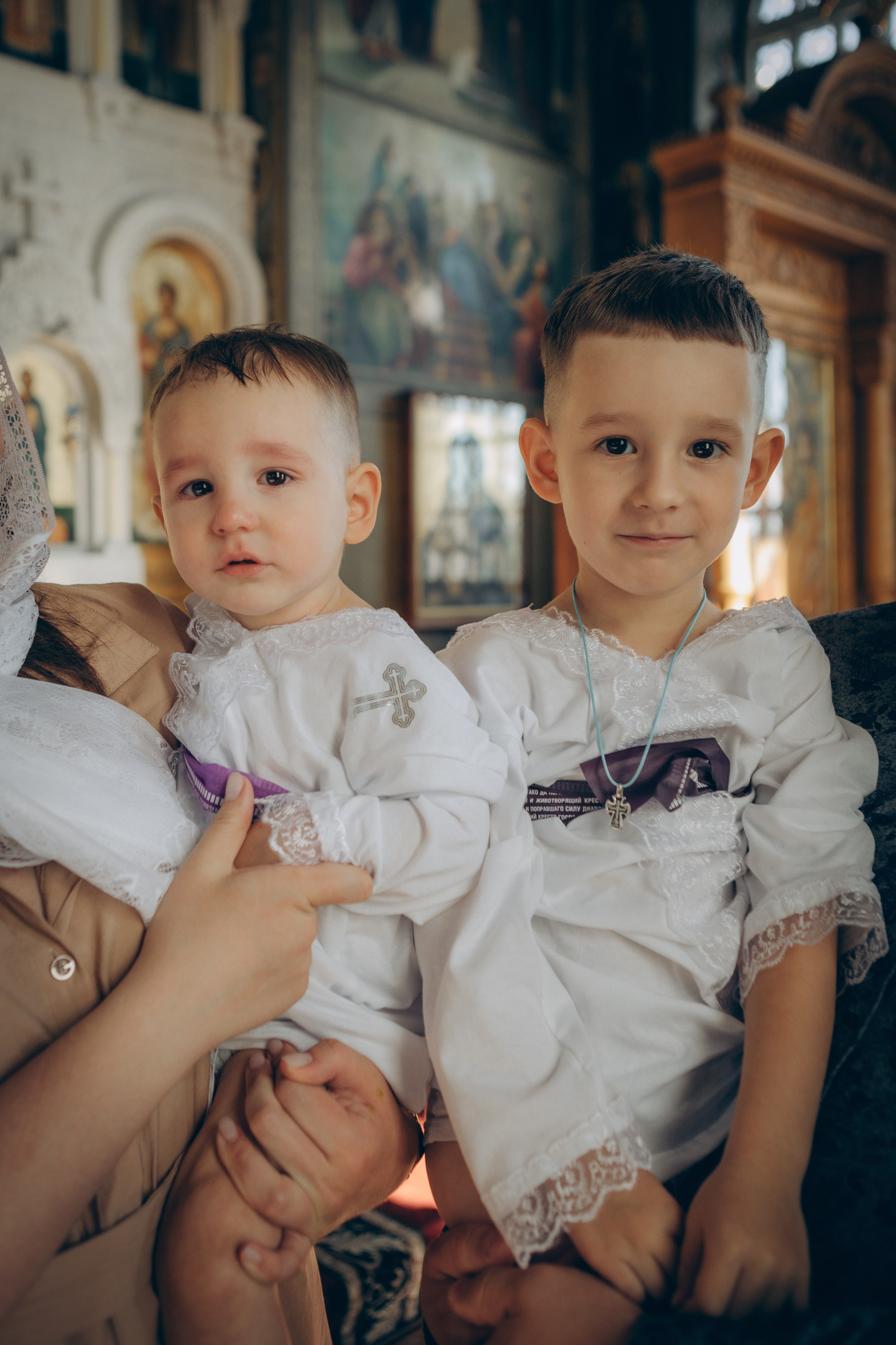 Крещение Николая и Даниила. Семейный фотограф и фотограф на роды в Ростове-на-Дону Мухина Виктория