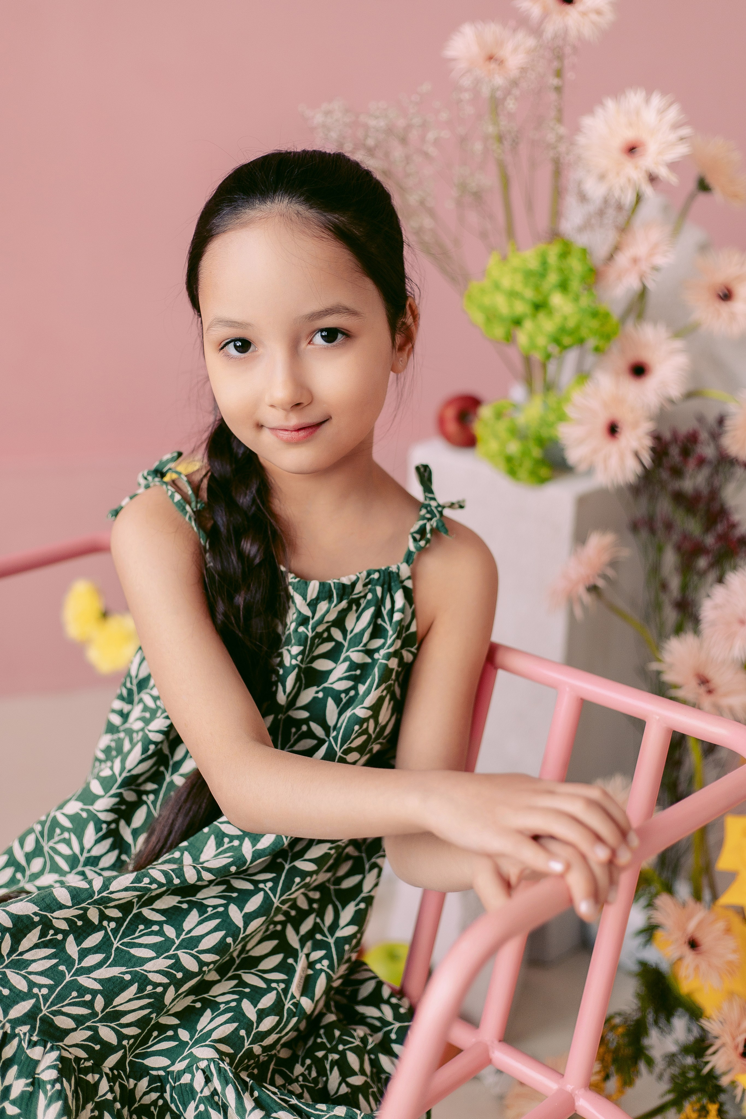 Цветочная фотосессия в фотостудии. Семейная фотосессия. Фотограф в Санкт-Петербурге, Анна Скворцова