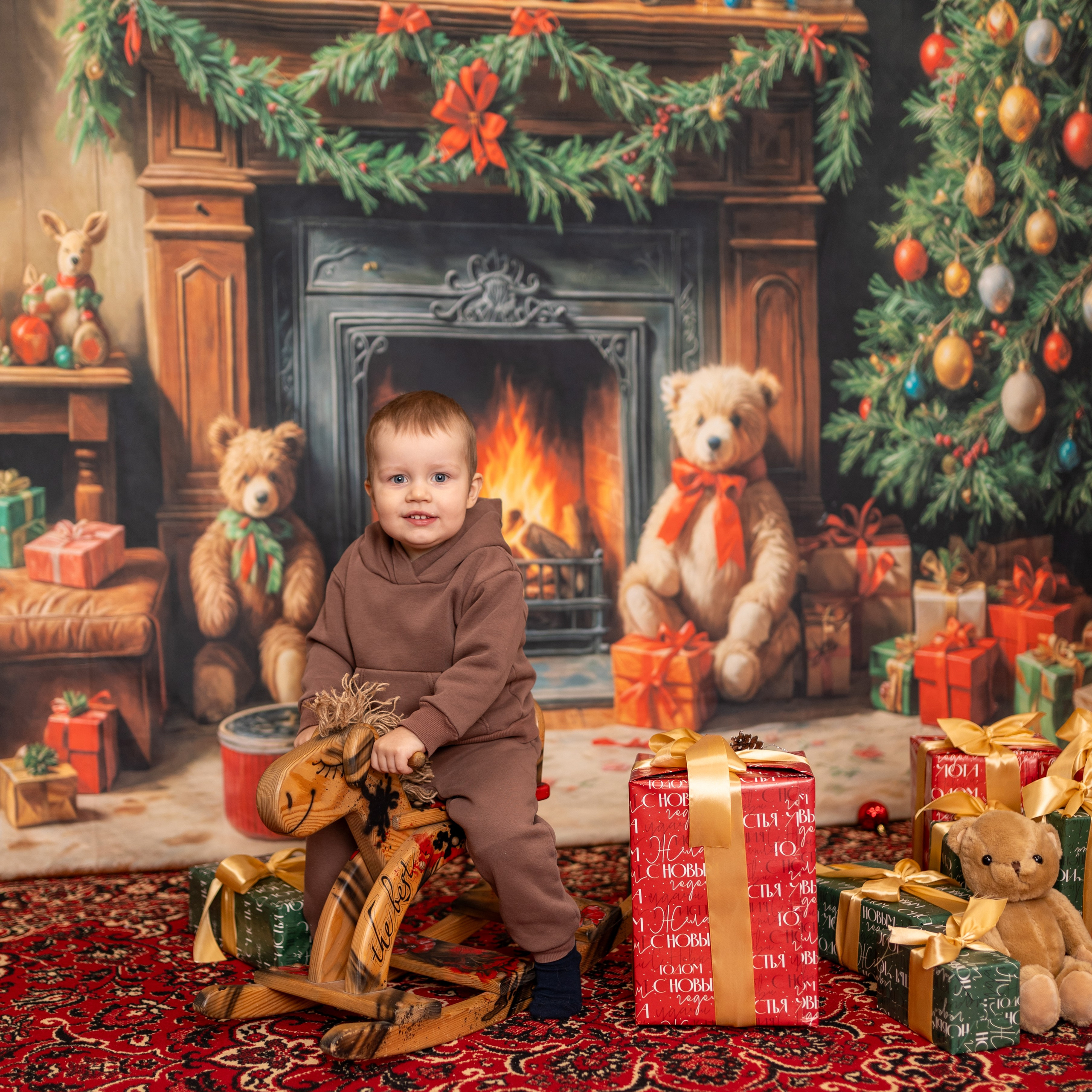 Новогодние. Фотограф новорожденных. Детский и семейный фотограф Марьяна Юдина