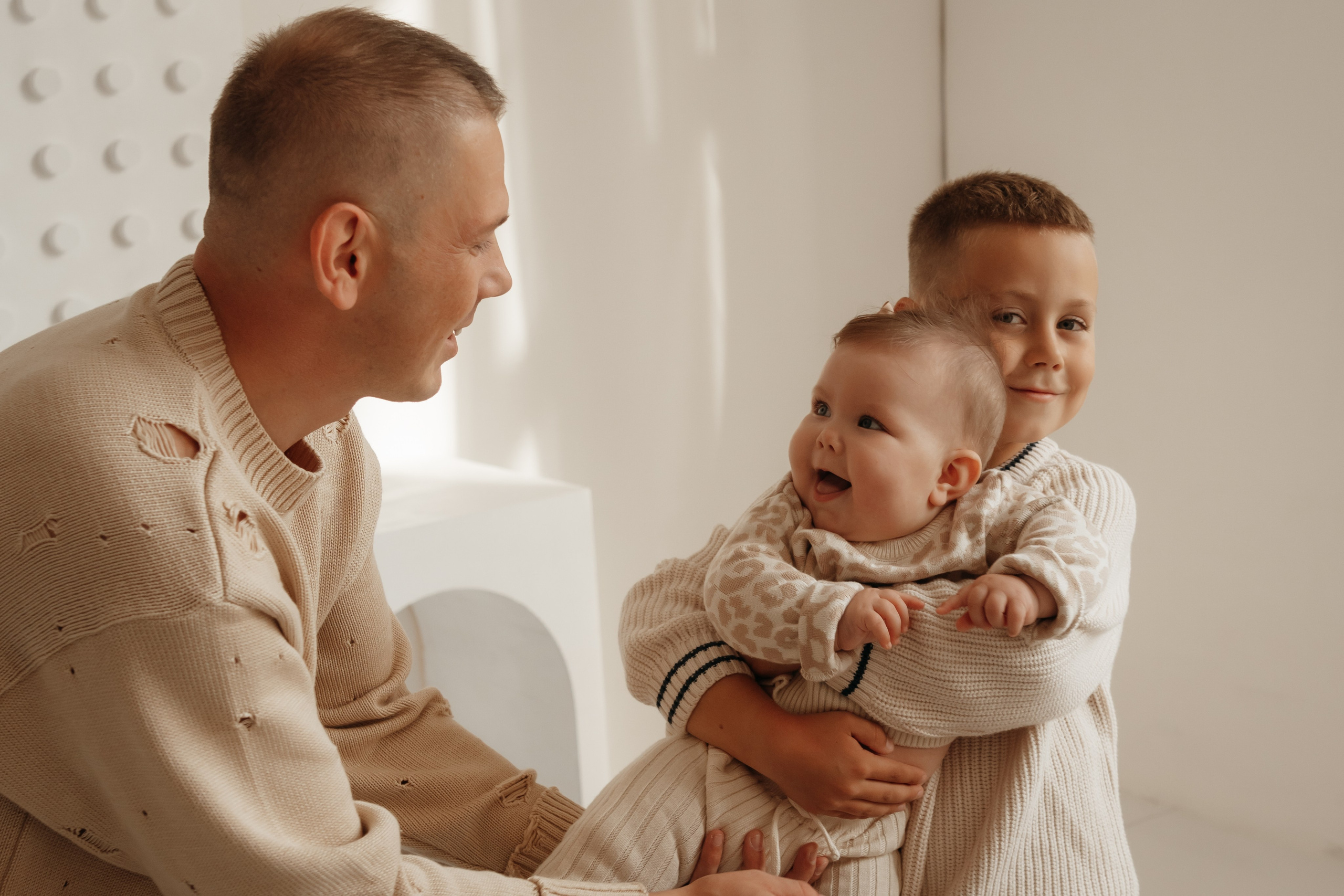 Семейная и детская фотосъемка в студии в Архангельске. Портретный и свадебный фотограф в Архангельске Елизавета Стрекаловская