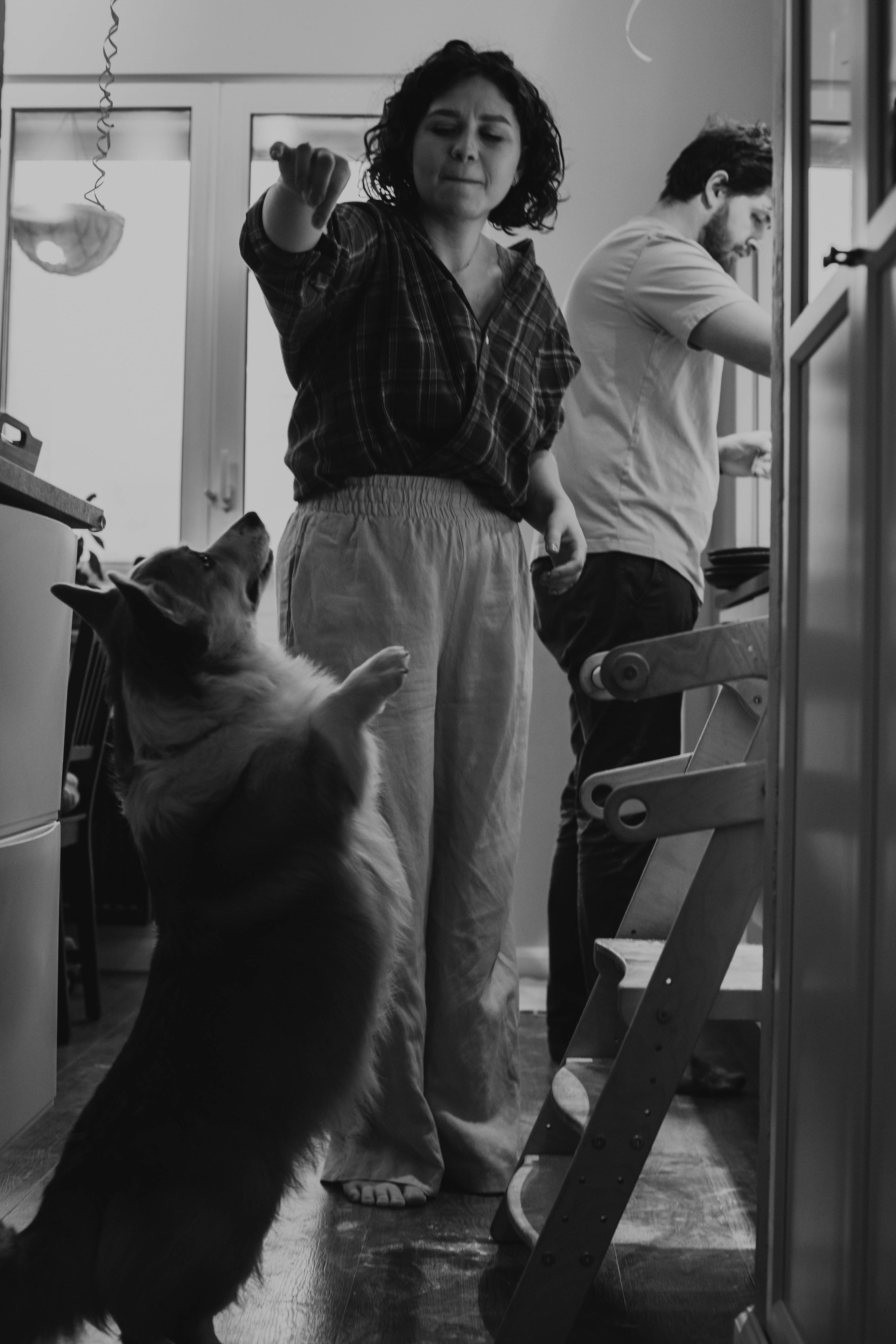 Лиза Коля Тимофей и Трюфель. Фотограф в Санкт-Петербурге Дарья Заплитная