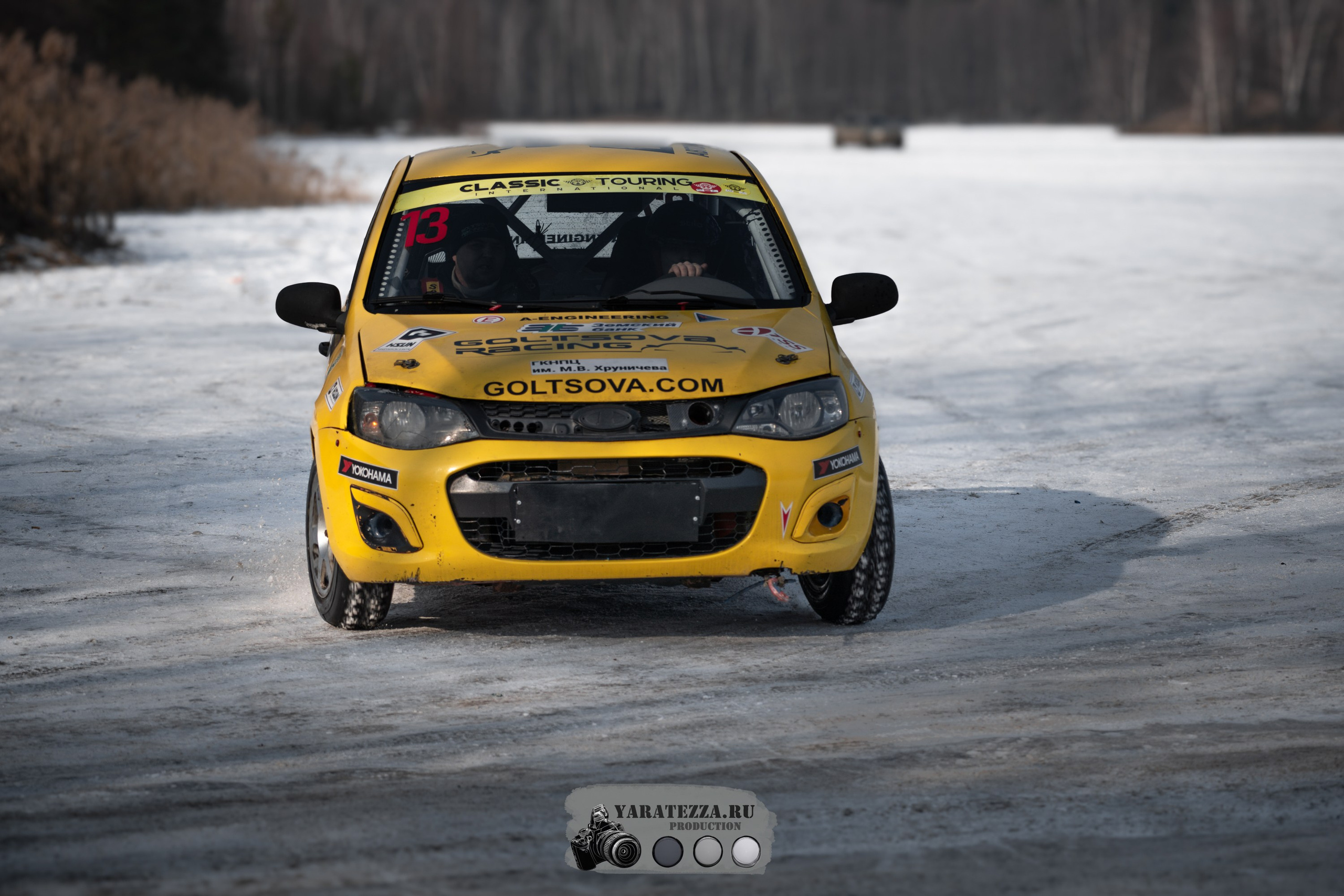 Тренировочный день на ледовой трассе. Yaratezza production