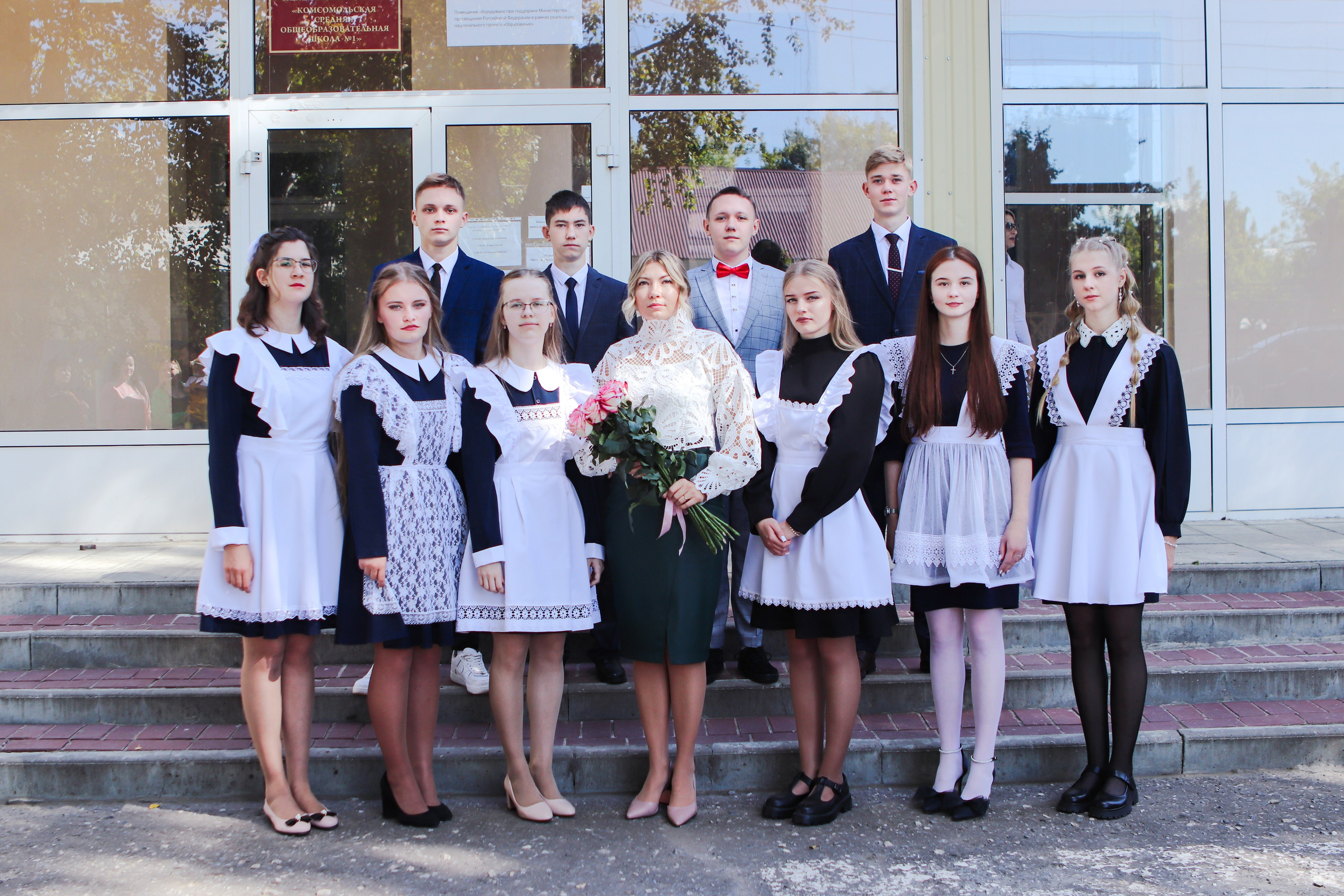 Выпускники 11 класс 1 сентября. Семейный свадебный детский фотограф Саранск Наталья Сыркина