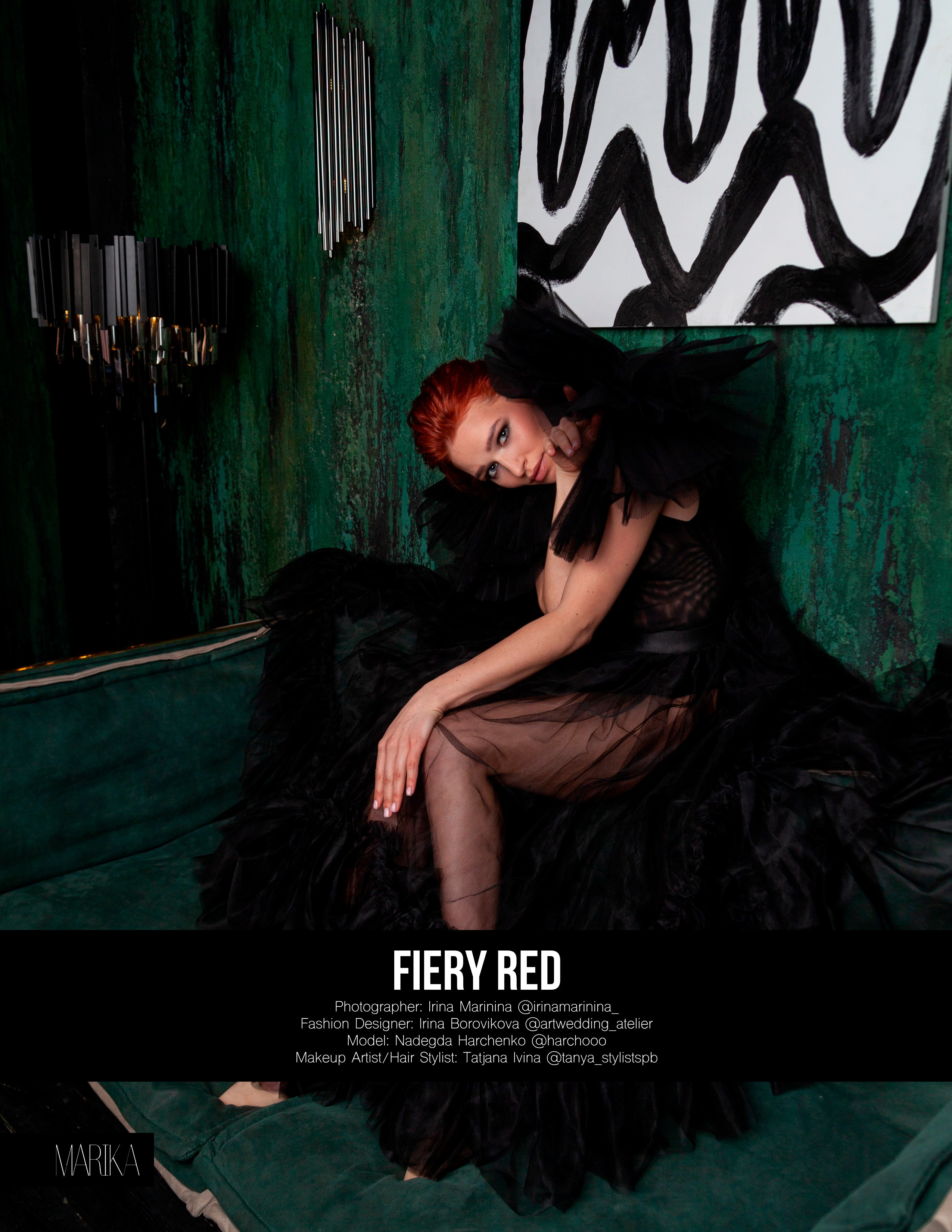 Публикации в глянце. Портретный фотограф в СПб Ирина Маринина