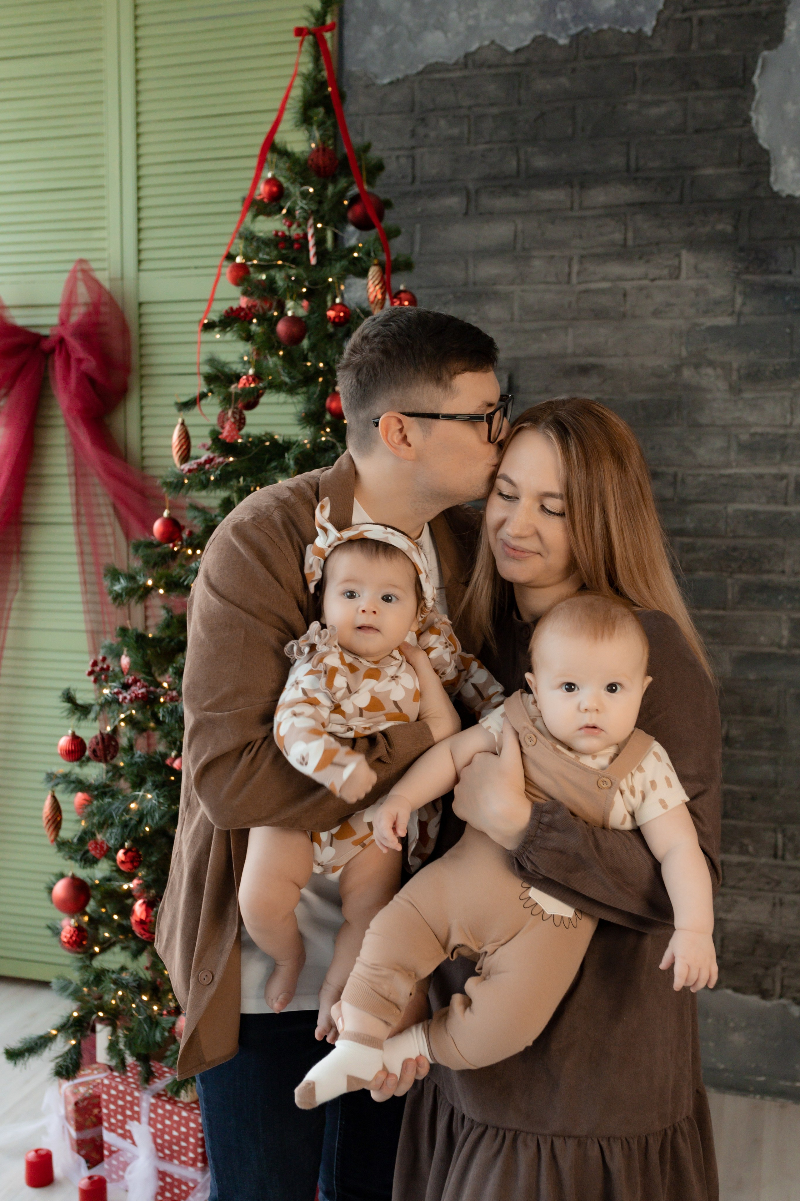 Новогодние съёмки. Интерьерная фотостудия в г. Барнаул