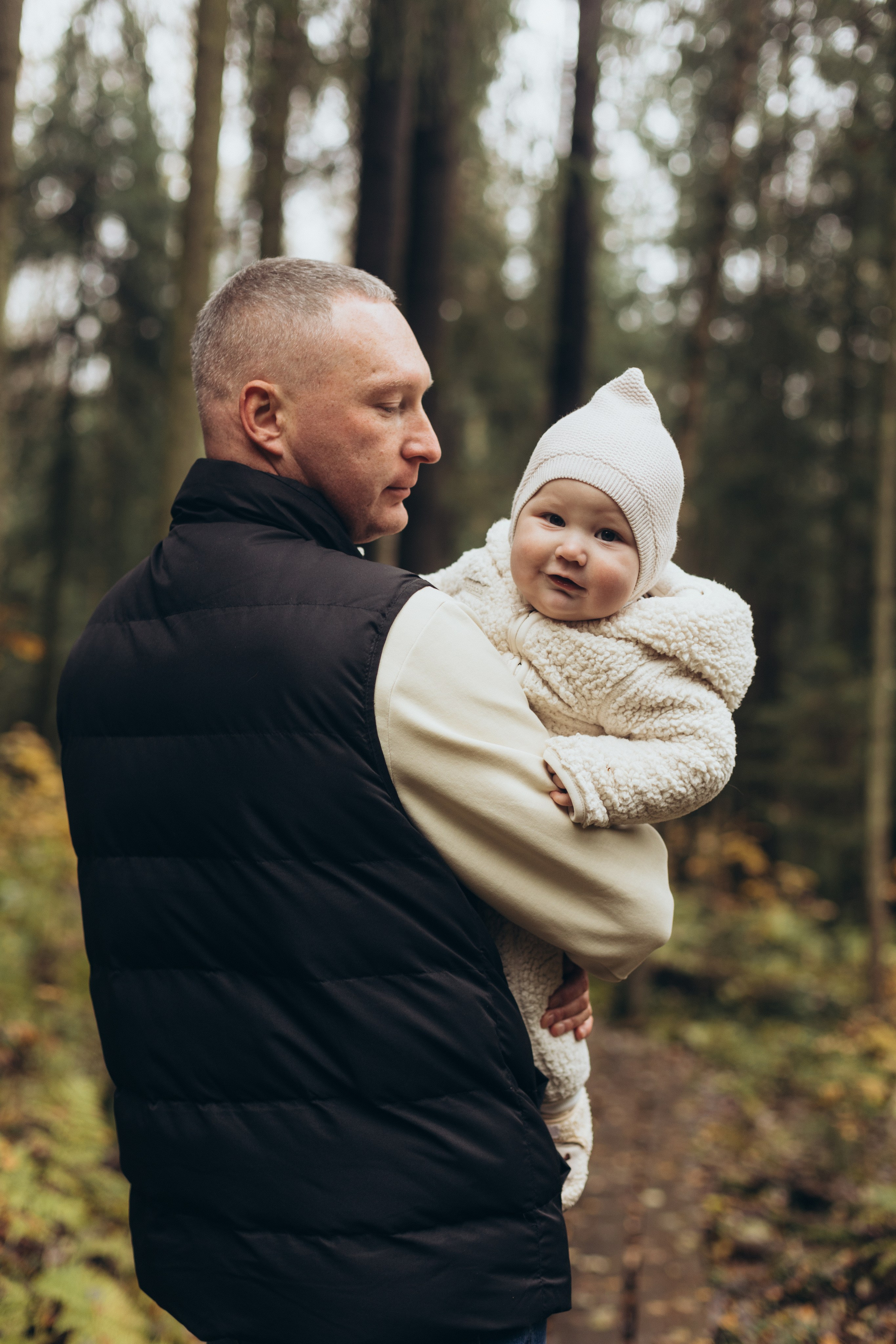 В осеннем лесу. Фотограф из Петербурга
